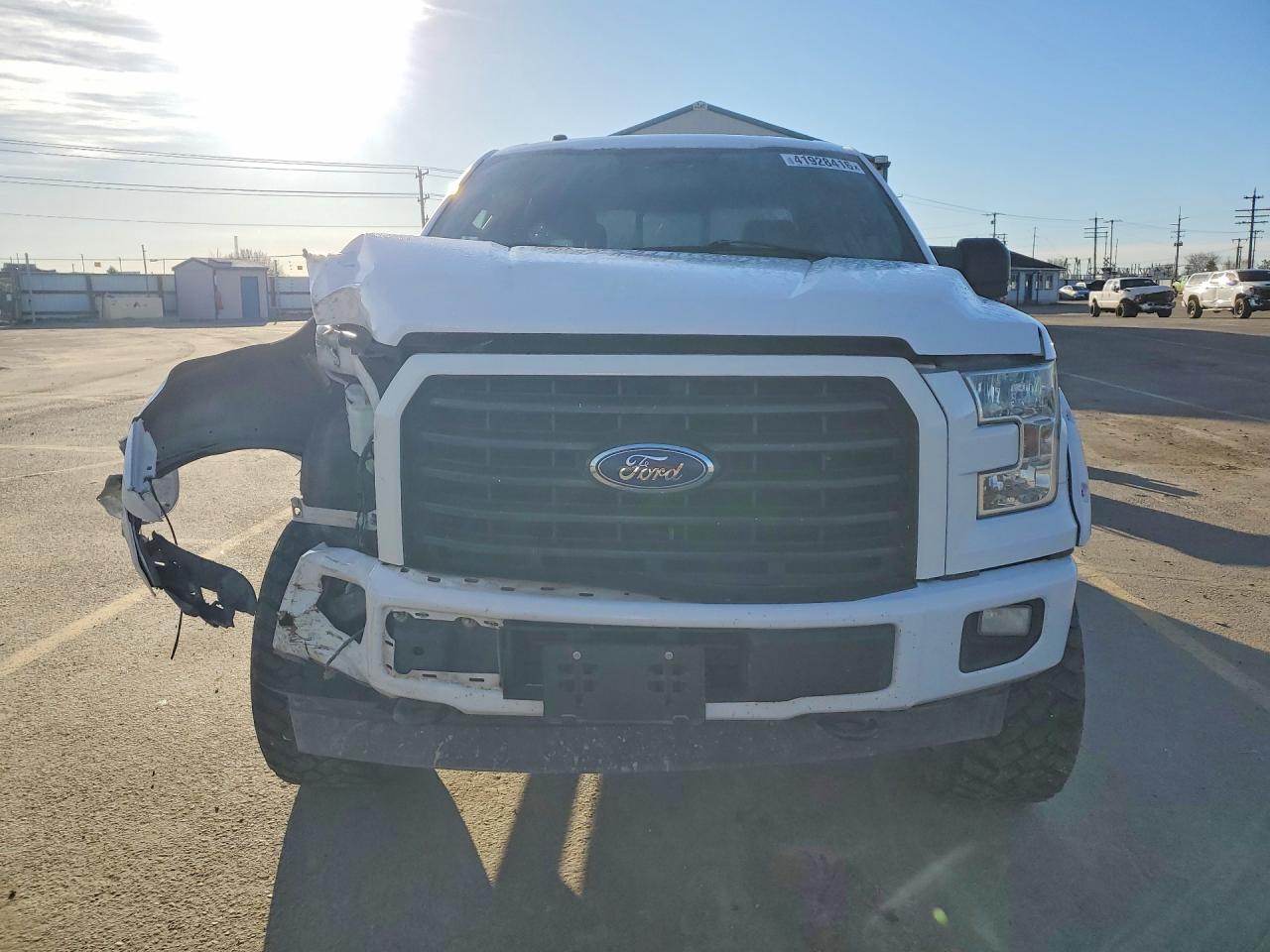 2017 Ford F150 Supercrew Белый vin: 1FTEW1EP8HKC63322