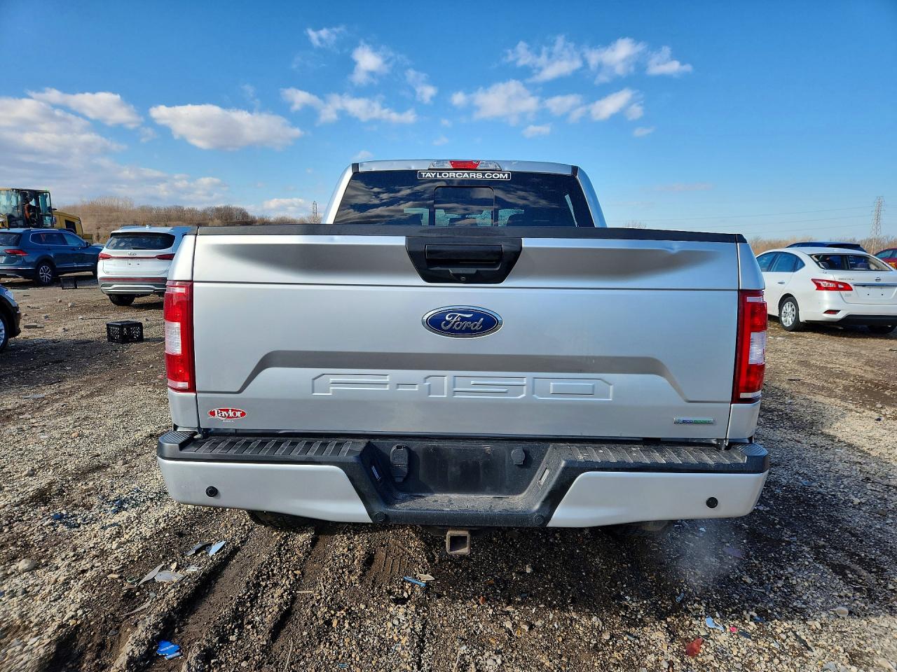 2019 Ford F150 Supercrew Silver vin: 1FTEW1EP8KFC83280