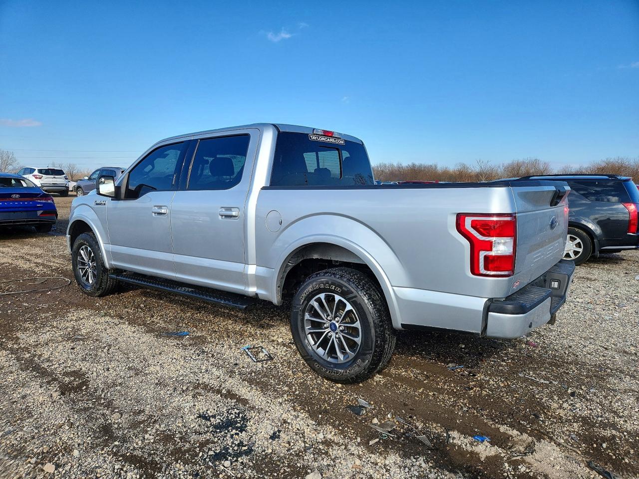 2019 Ford F150 Supercrew Silver vin: 1FTEW1EP8KFC83280
