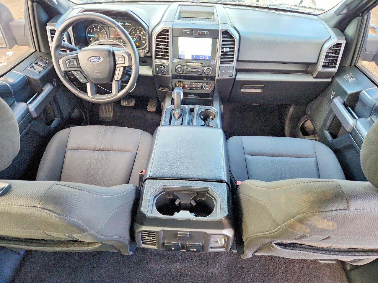 2019 Ford F150 Supercrew Silver vin: 1FTEW1EP8KFC83280