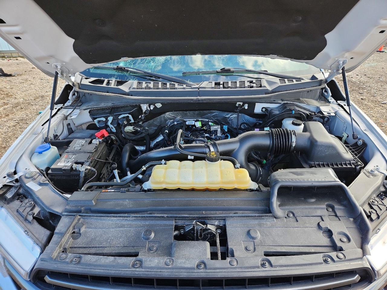 2019 Ford F150 Supercrew Silver vin: 1FTEW1EP8KFC83280