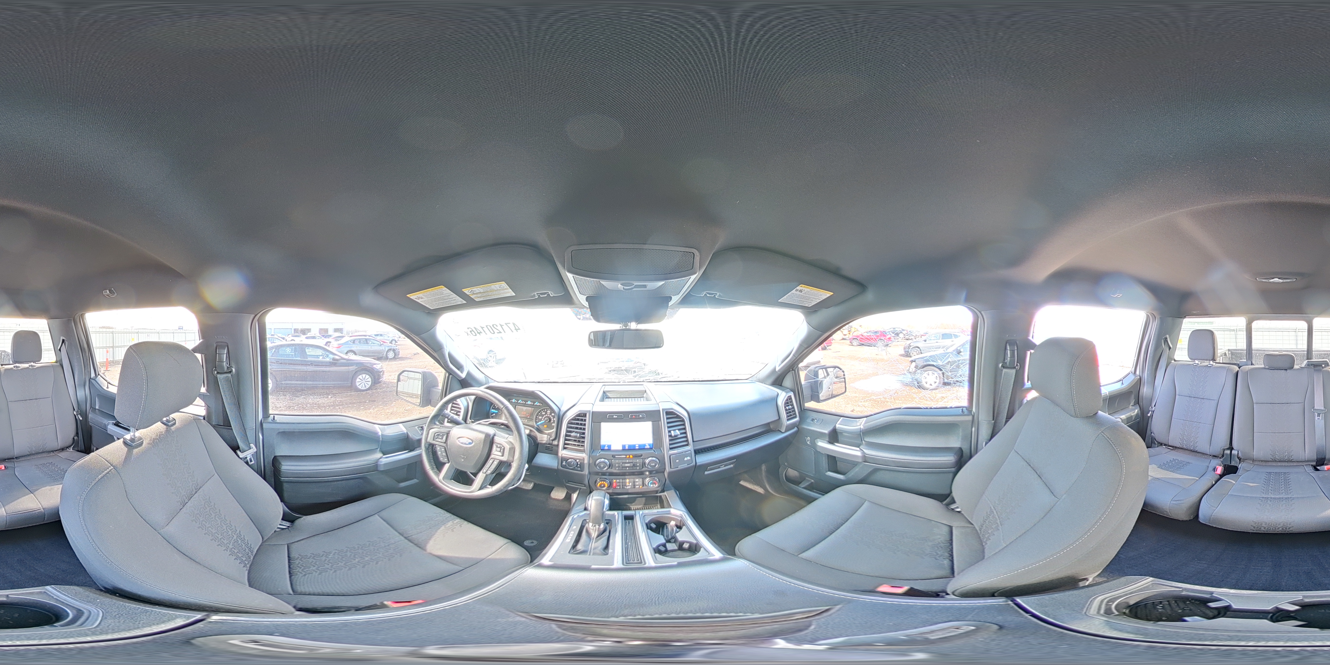 2019 Ford F150 Supercrew Silver vin: 1FTEW1EP8KFC83280