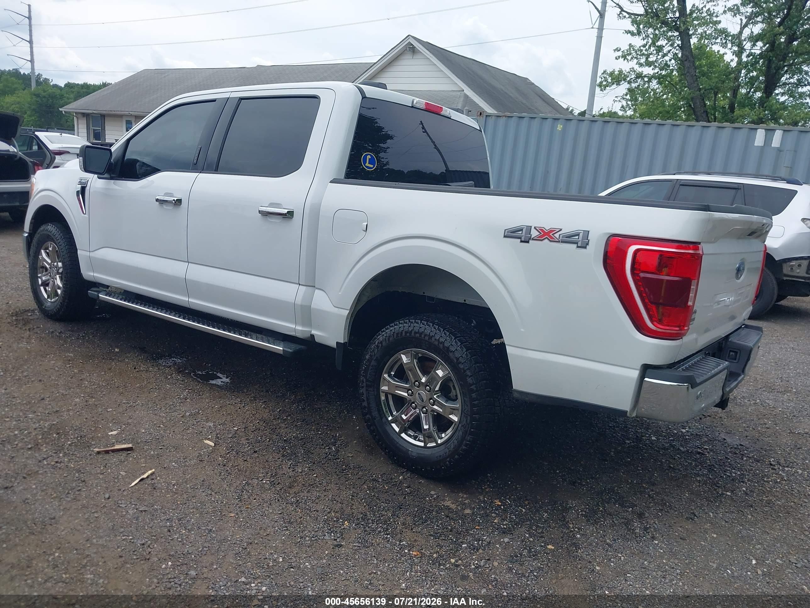 2022 Ford F-150 Xlt White vin: 1FTEW1EP8NFC21298