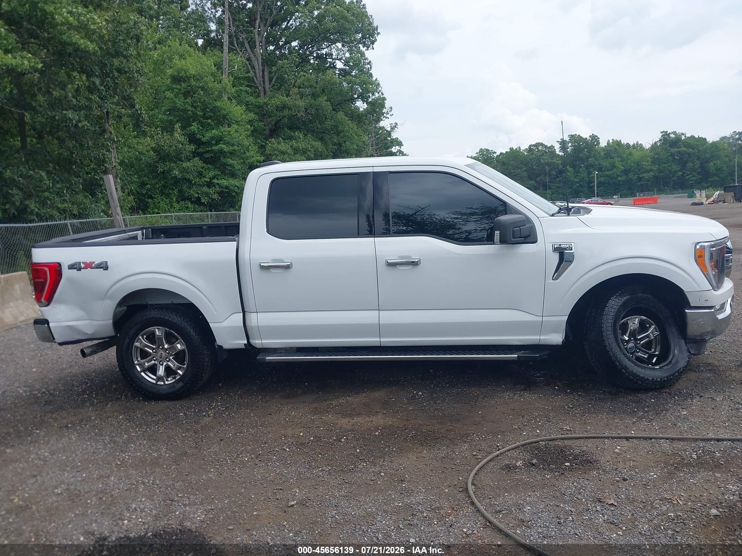 2022 Ford F-150 Xlt White vin: 1FTEW1EP8NFC21298