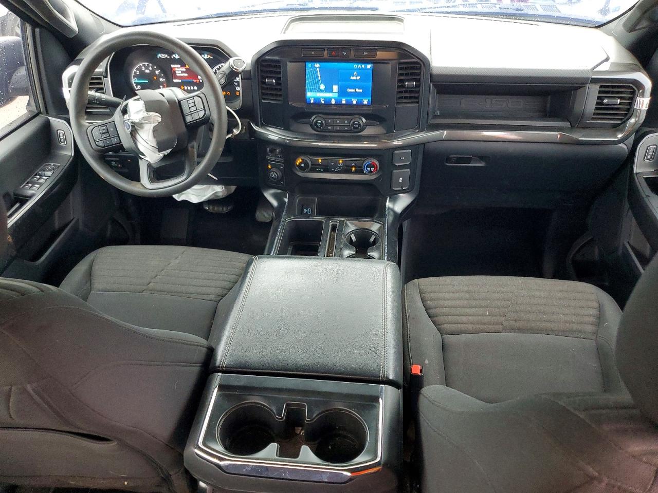 2023 Ford F150 Supercrew Black vin: 1FTEW1EP8PKD64651