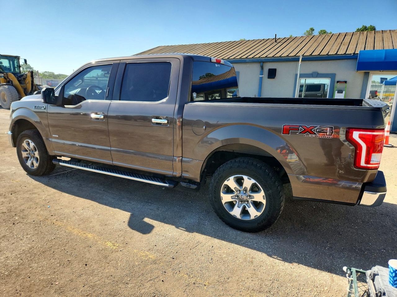 2015 Ford F150 Supercrew Brown vin: 1FTEW1EP9FFA19989
