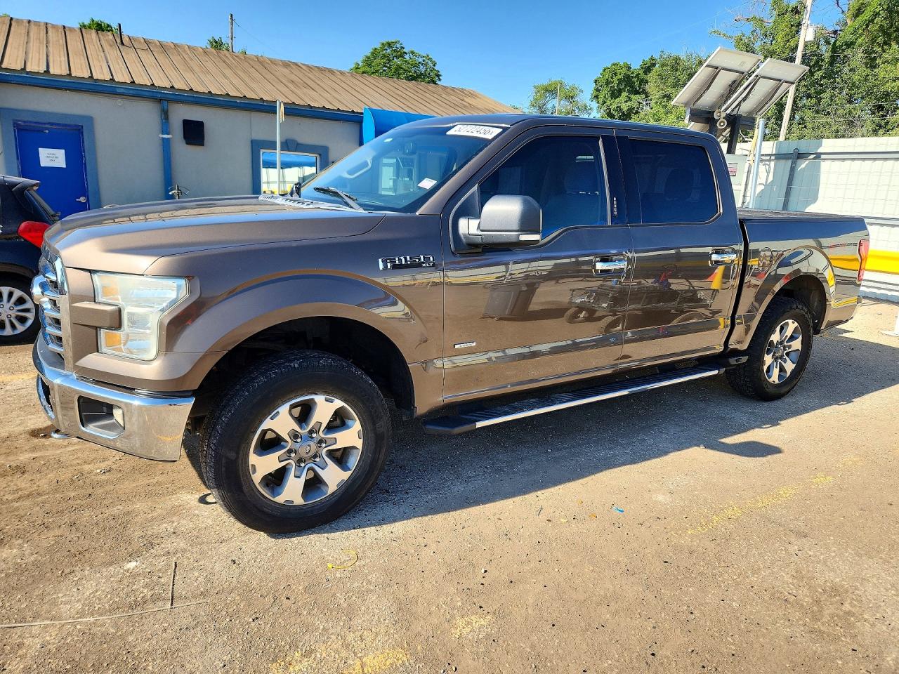 2015 Ford F150 Supercrew Brown vin: 1FTEW1EP9FFA19989