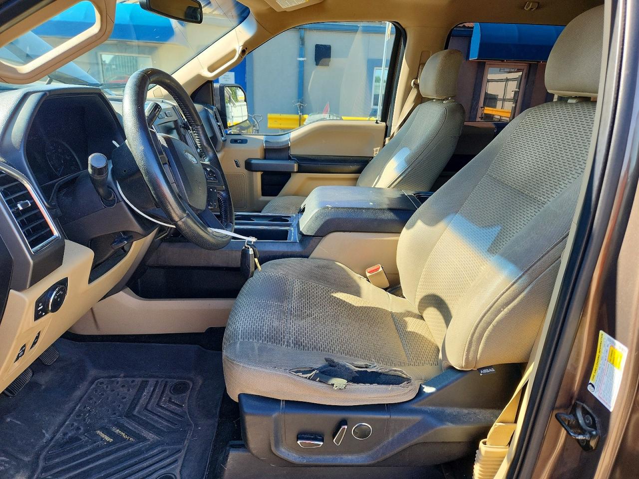 2015 Ford F150 Supercrew Brown vin: 1FTEW1EP9FFA19989