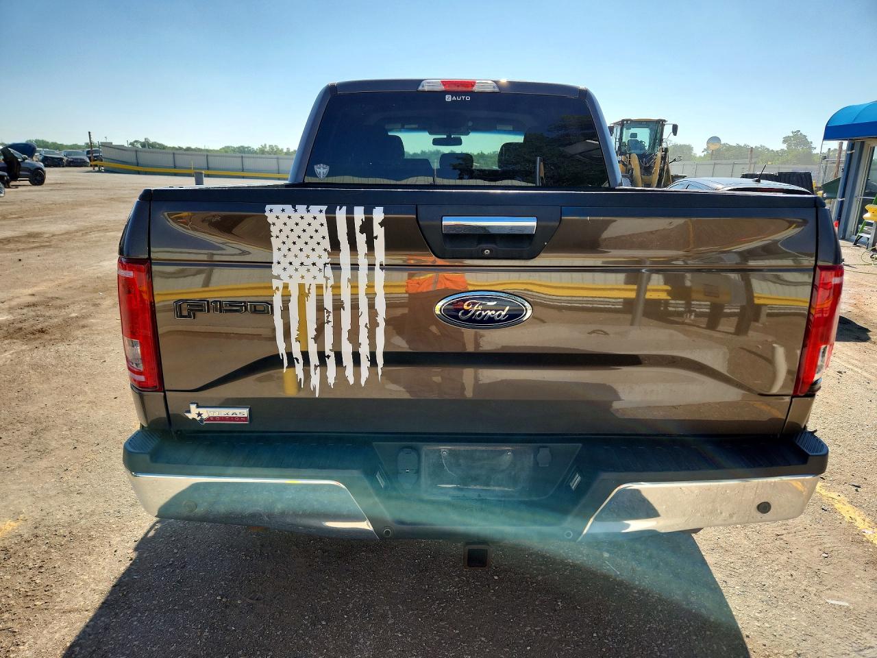 2015 Ford F150 Supercrew Brown vin: 1FTEW1EP9FFA19989