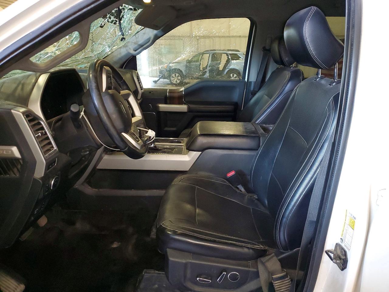 2015 Ford F150 Supercrew White vin: 1FTEW1EP9FFA62342