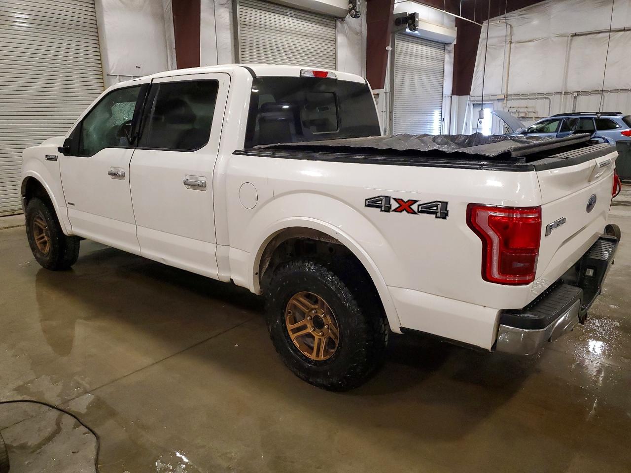2015 Ford F150 Supercrew White vin: 1FTEW1EP9FFA62342