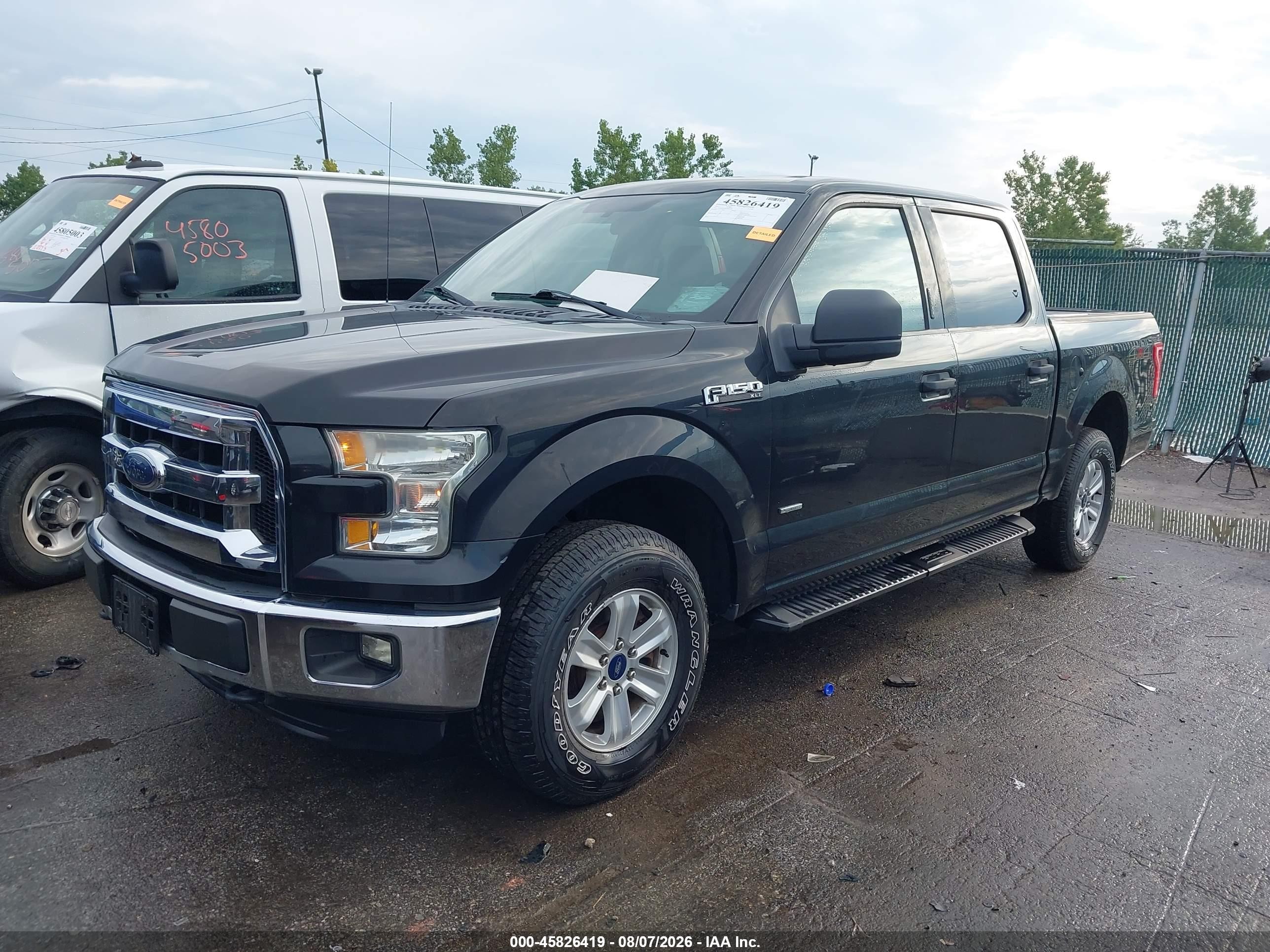 2015 Ford F-150 Xlt Black vin: 1FTEW1EP9FFB01382