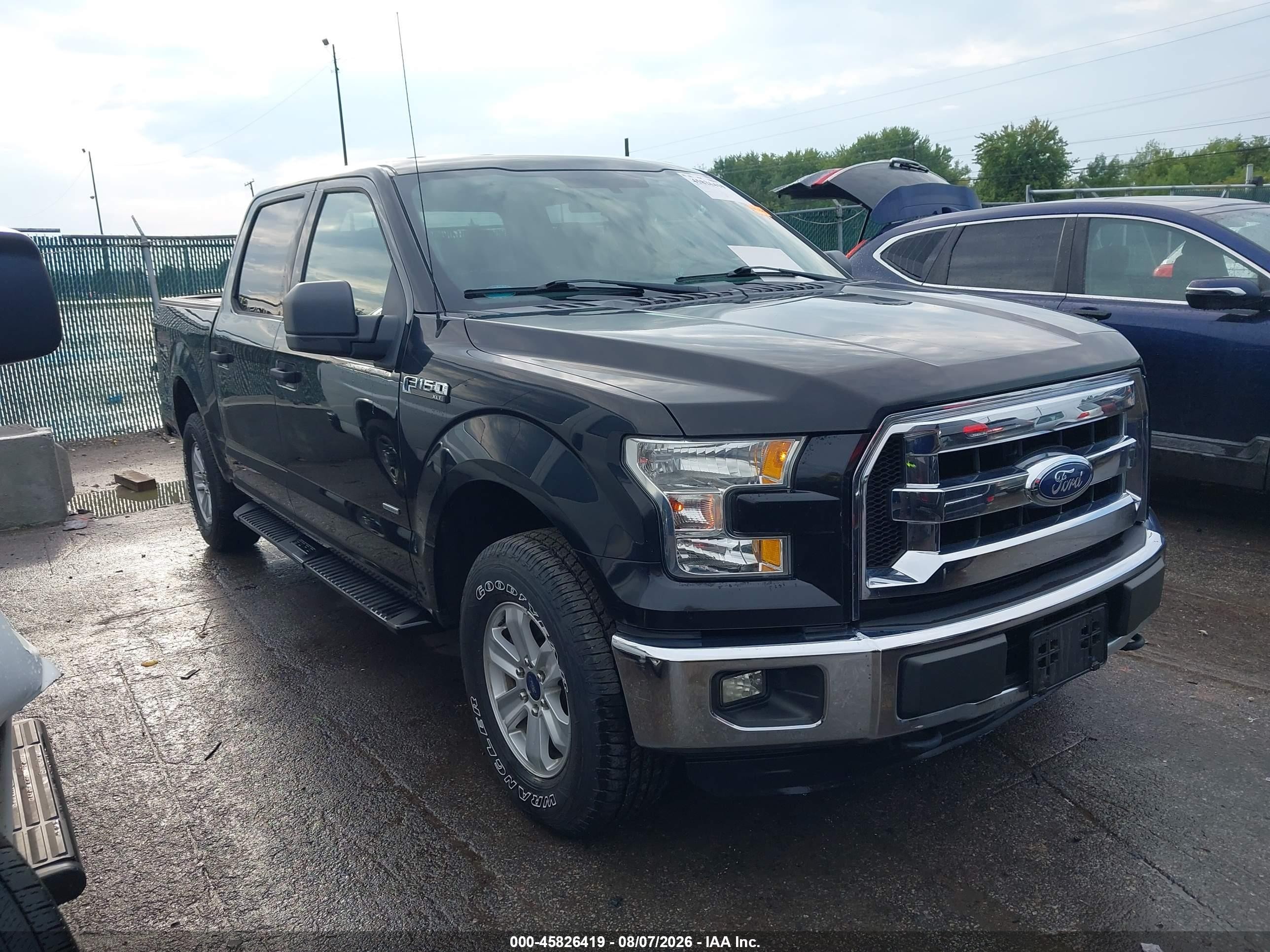 2015 Ford F-150 Xlt Black vin: 1FTEW1EP9FFB01382