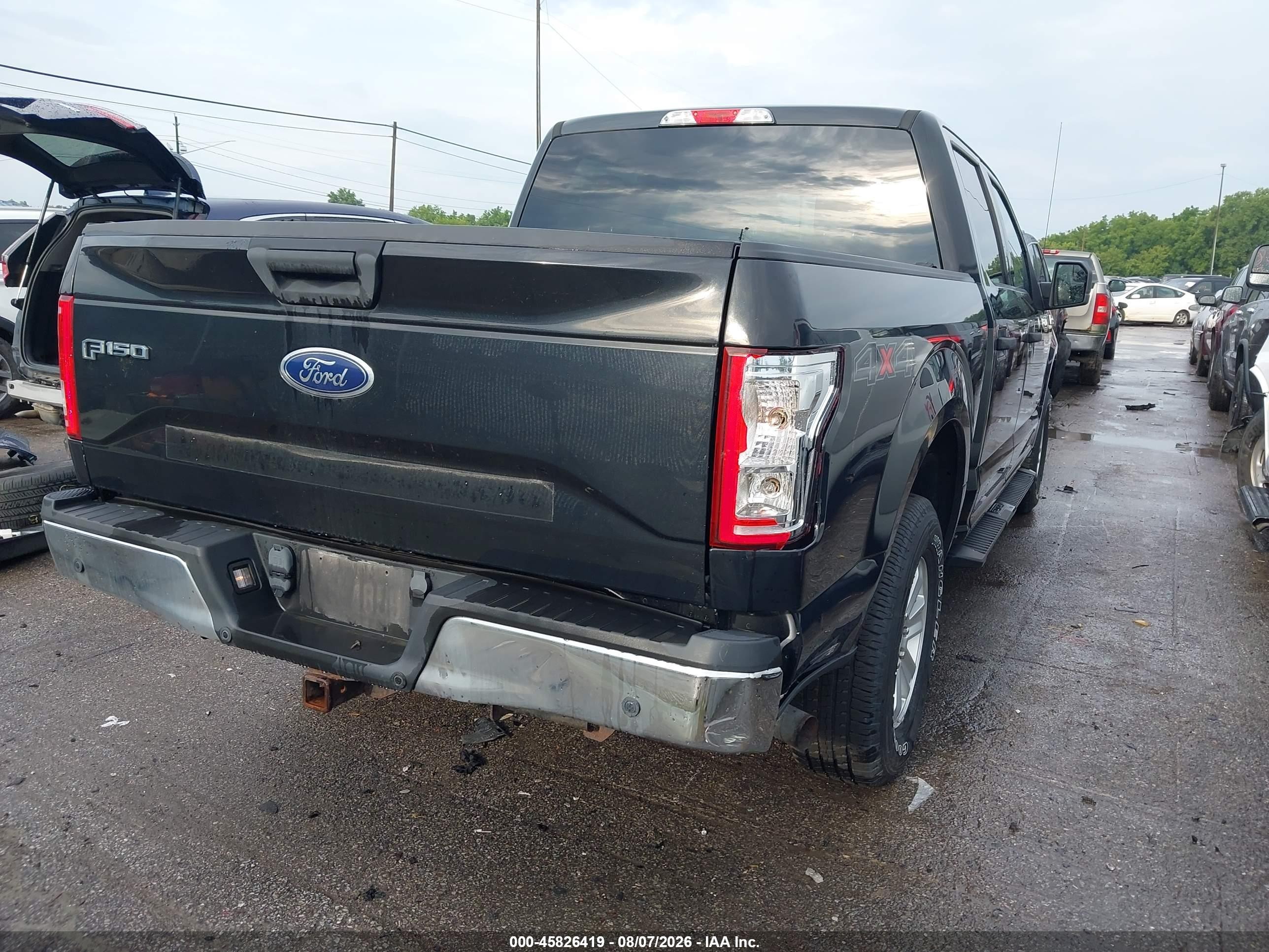 2015 Ford F-150 Xlt Black vin: 1FTEW1EP9FFB01382