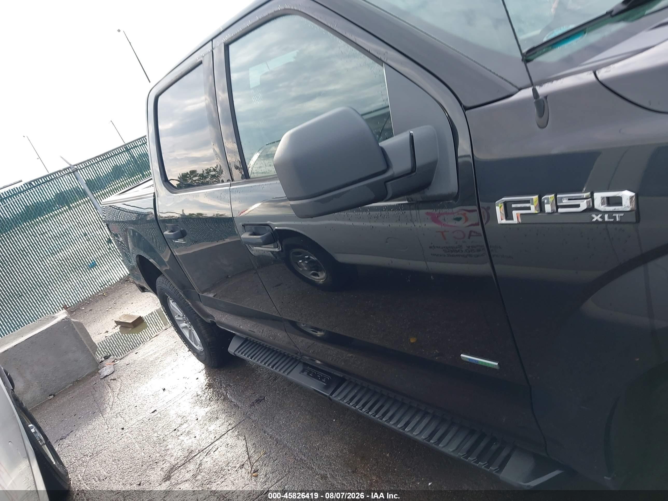 2015 Ford F-150 Xlt Black vin: 1FTEW1EP9FFB01382