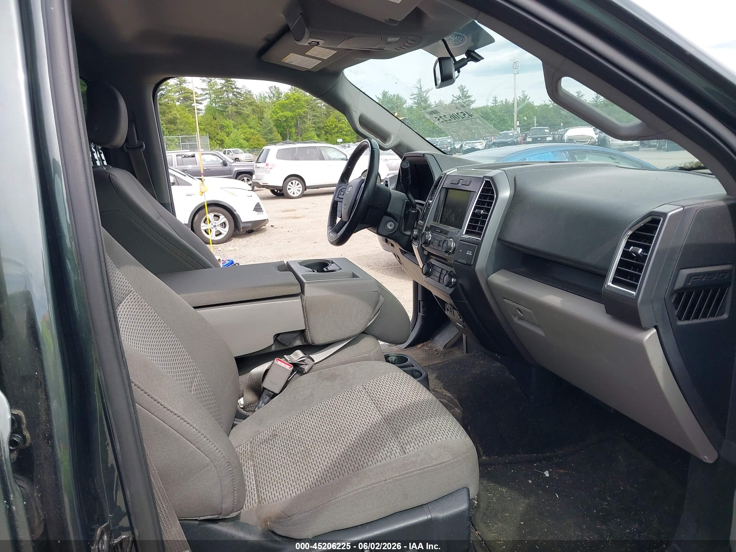 2015 Ford F-150 Xlt Green vin: 1FTEW1EP9FFB27870