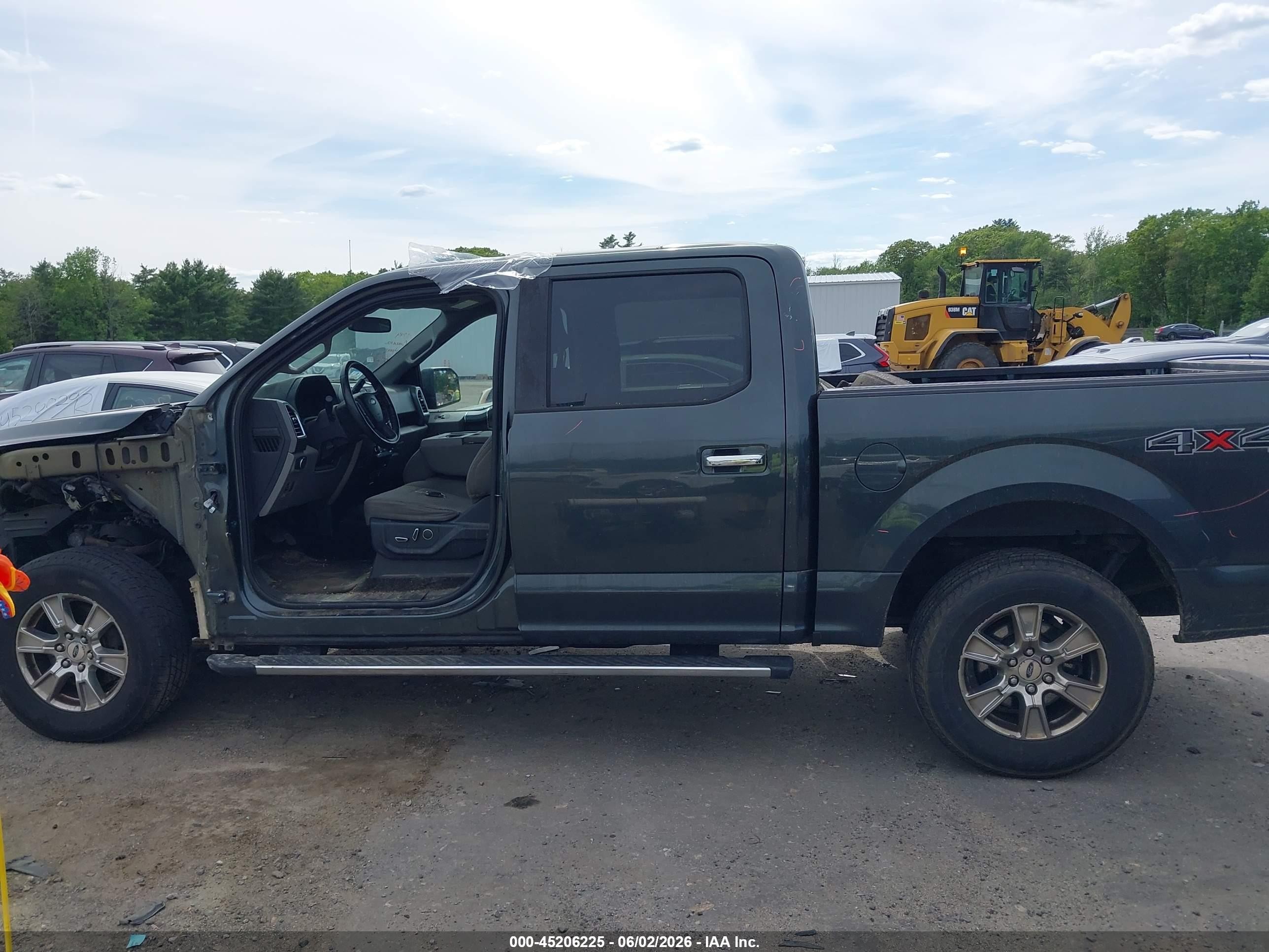 2015 Ford F-150 Xlt Green vin: 1FTEW1EP9FFB27870