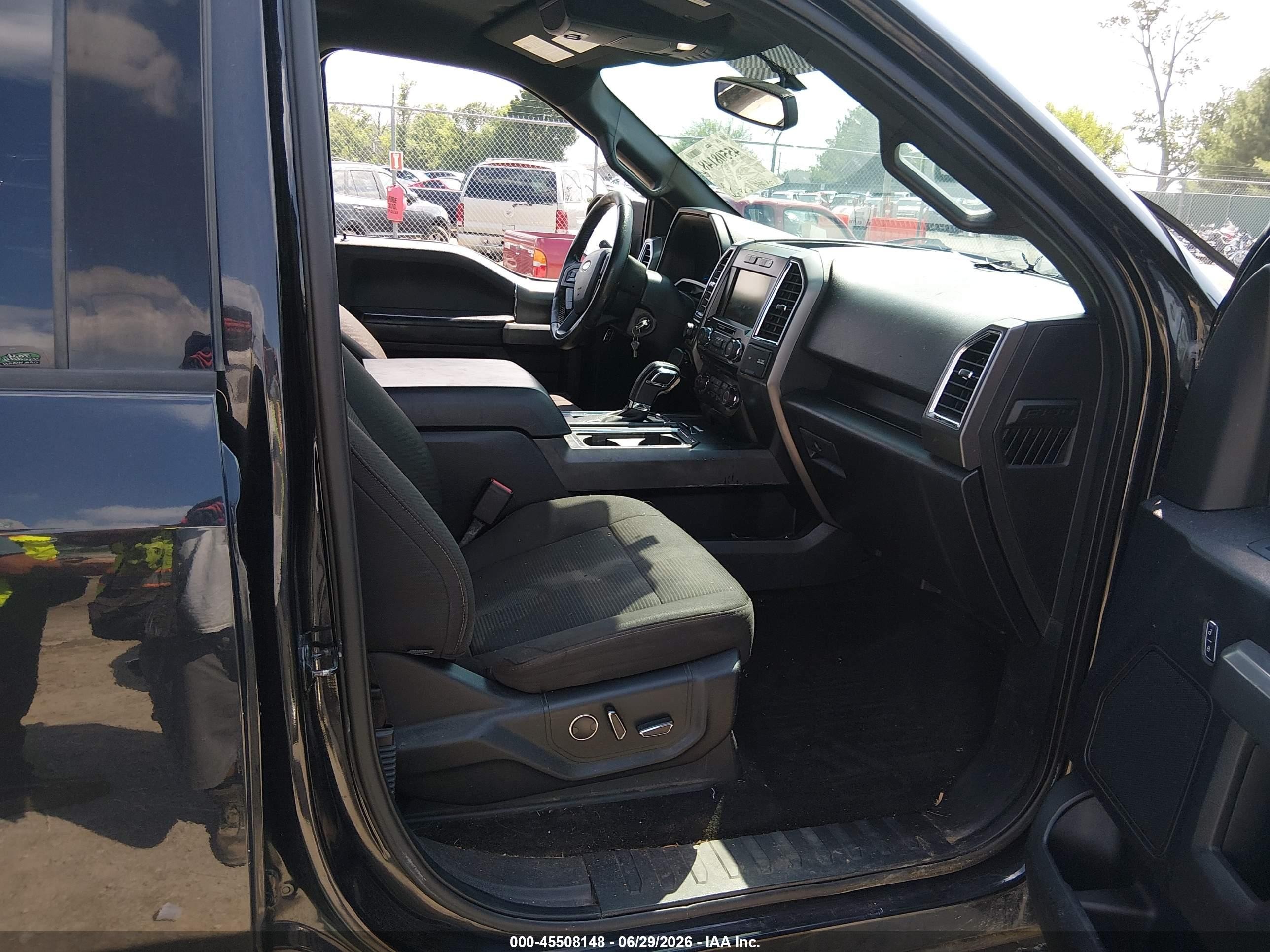 2015 Ford F-150 Lariat/xl/xlt Black vin: 1FTEW1EP9FFB68726