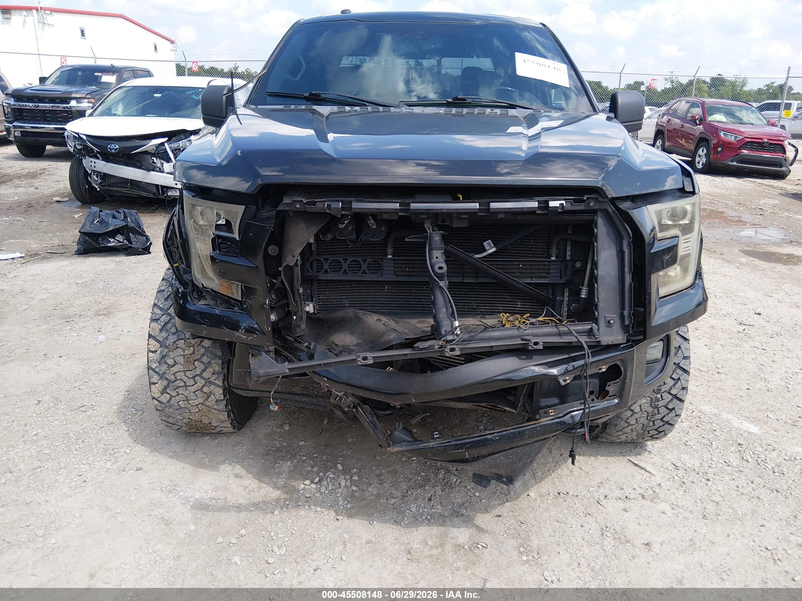2015 Ford F-150 Lariat/xl/xlt Black vin: 1FTEW1EP9FFB68726