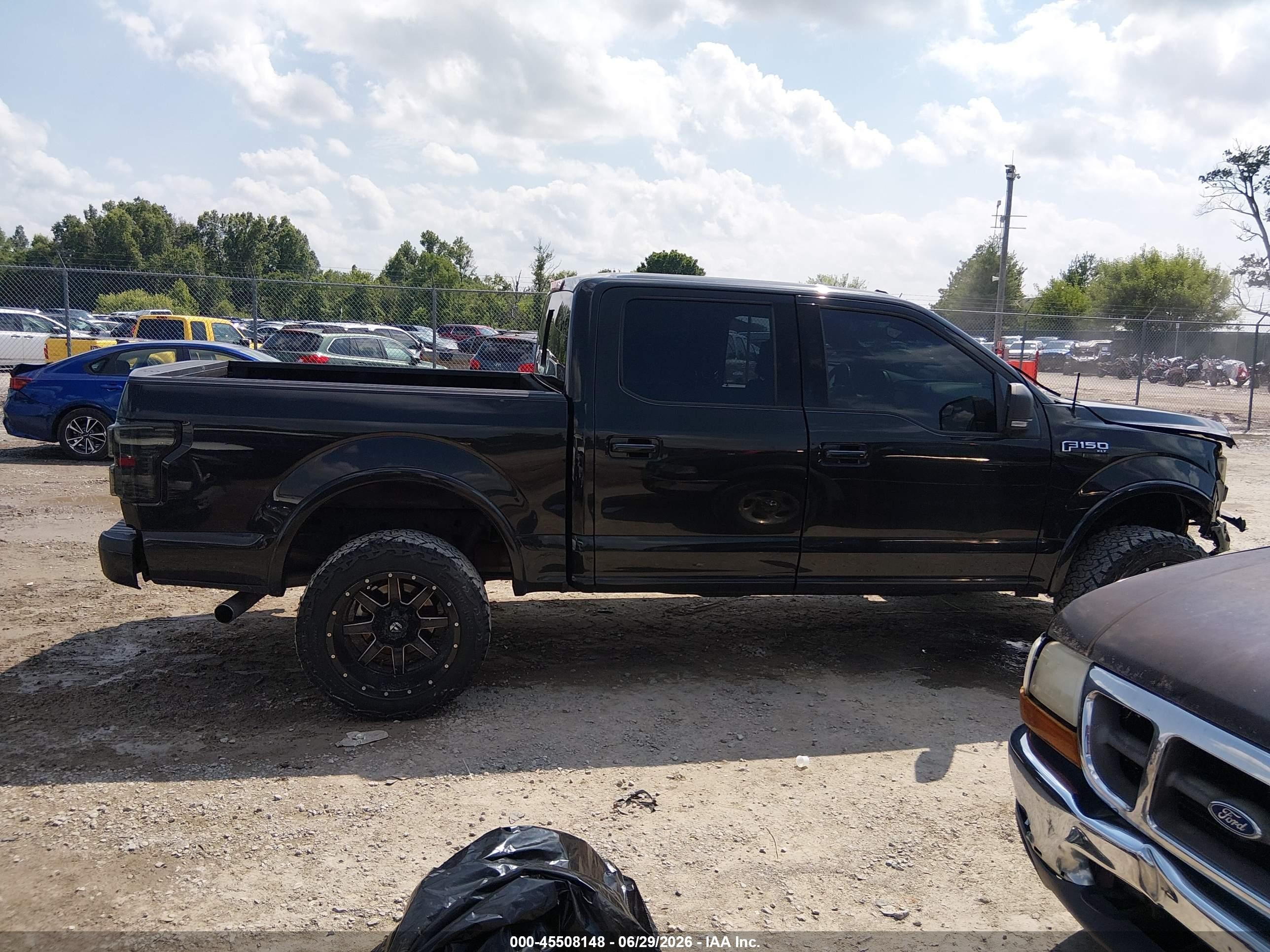 2015 Ford F-150 Lariat/xl/xlt Black vin: 1FTEW1EP9FFB68726