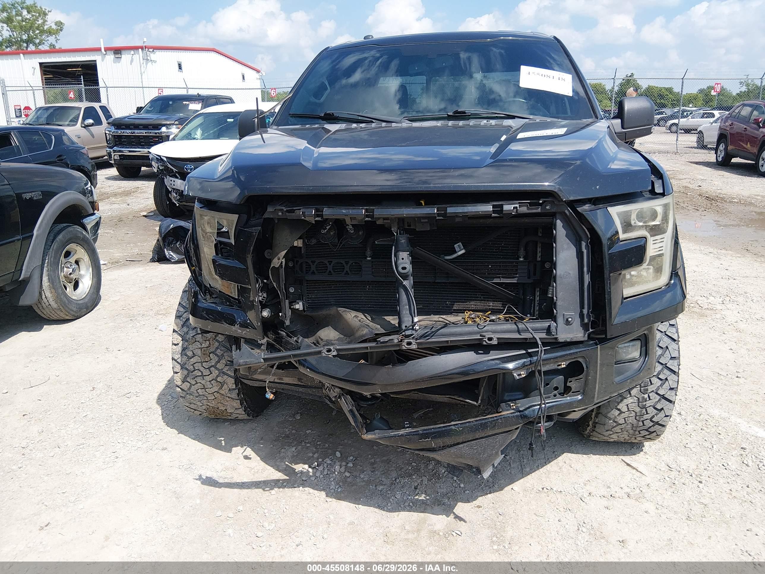 2015 Ford F-150 Lariat/xl/xlt Black vin: 1FTEW1EP9FFB68726