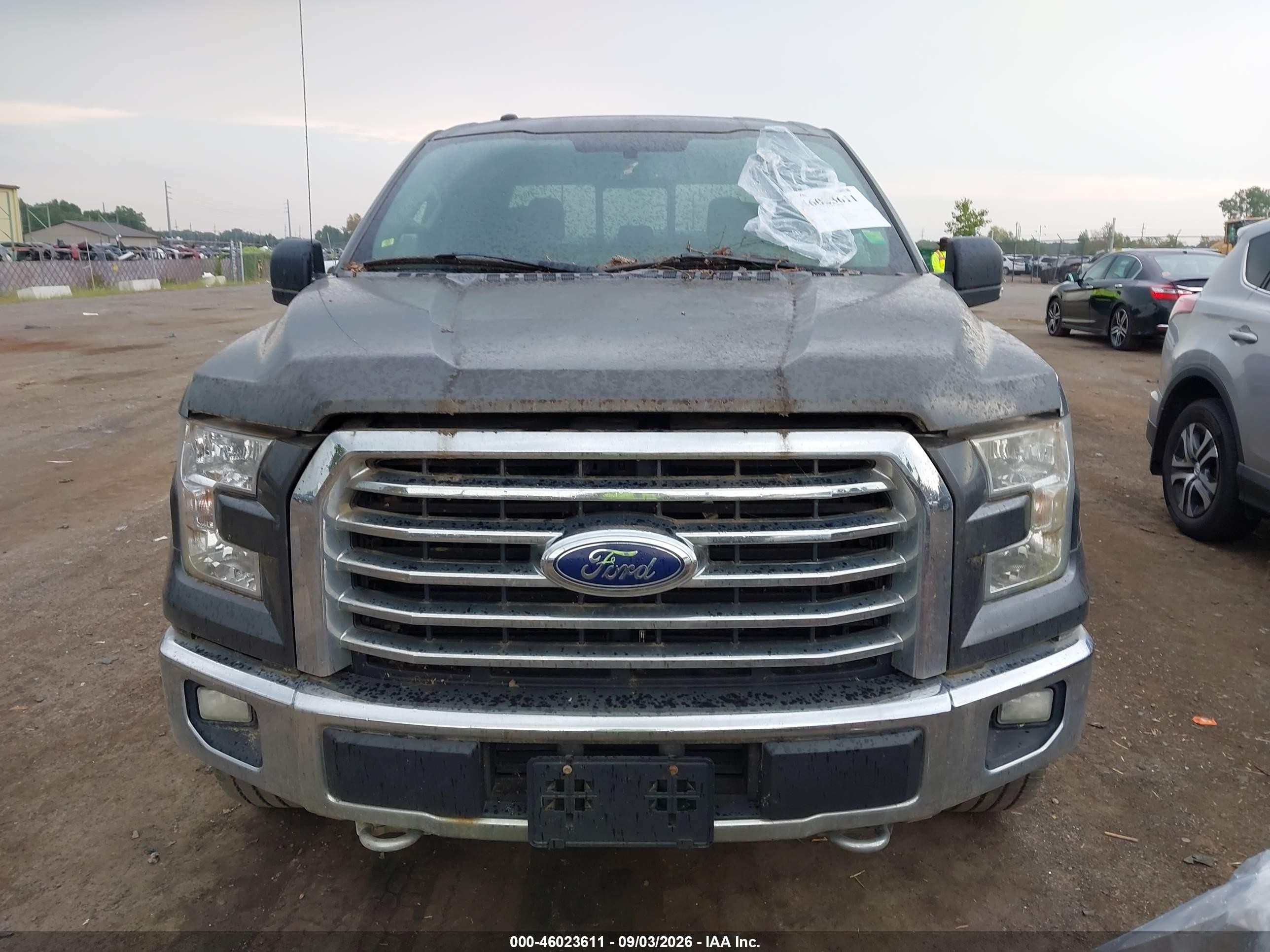 2015 Ford F-150 Xlt Gray vin: 1FTEW1EP9FFC50908