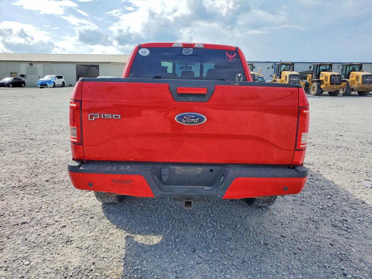 2015 Ford F150 Supercrew Red vin: 1FTEW1EP9FFC60886