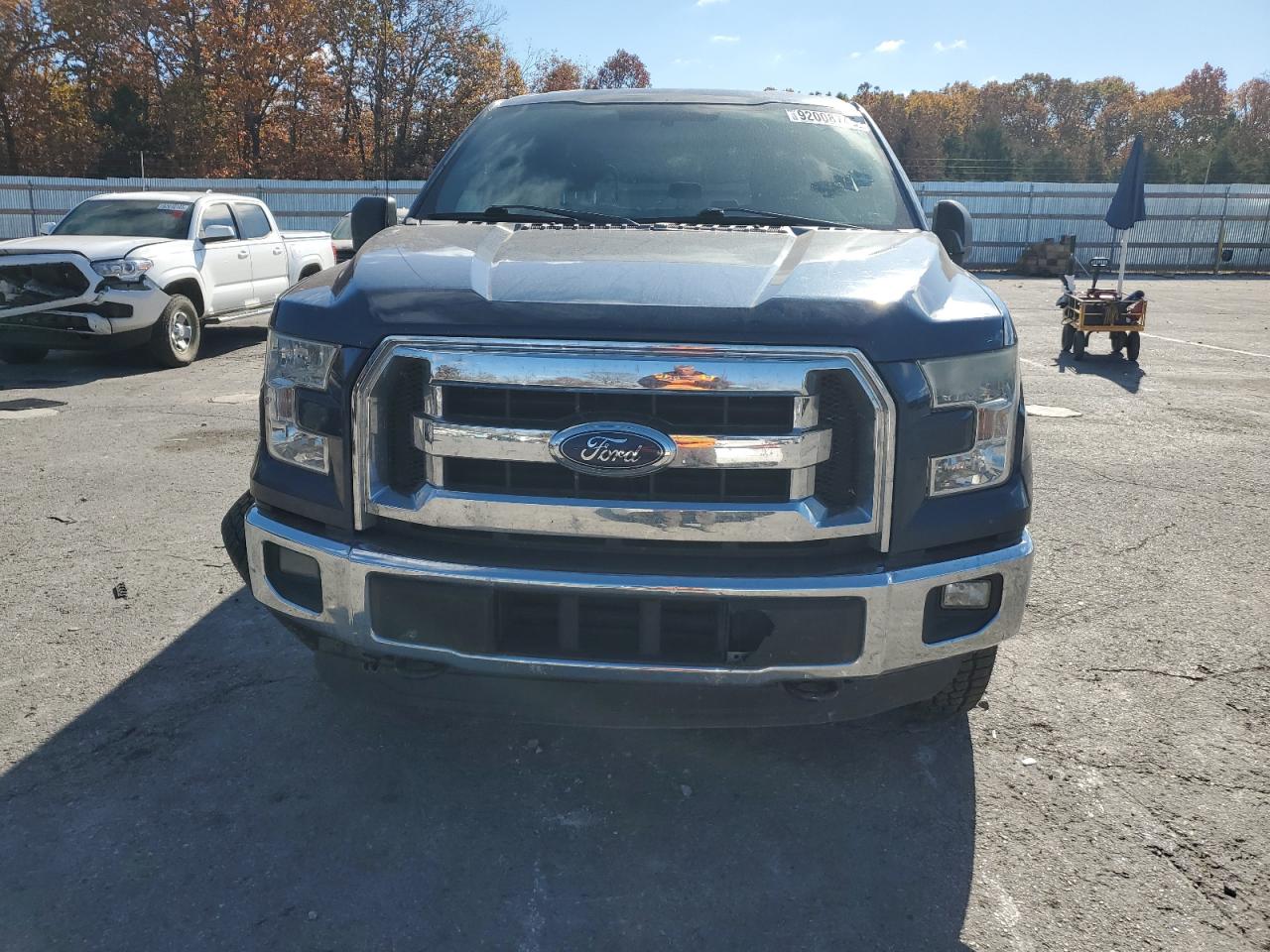 2015 Ford F150 Supercrew Blue vin: 1FTEW1EP9FKE40022