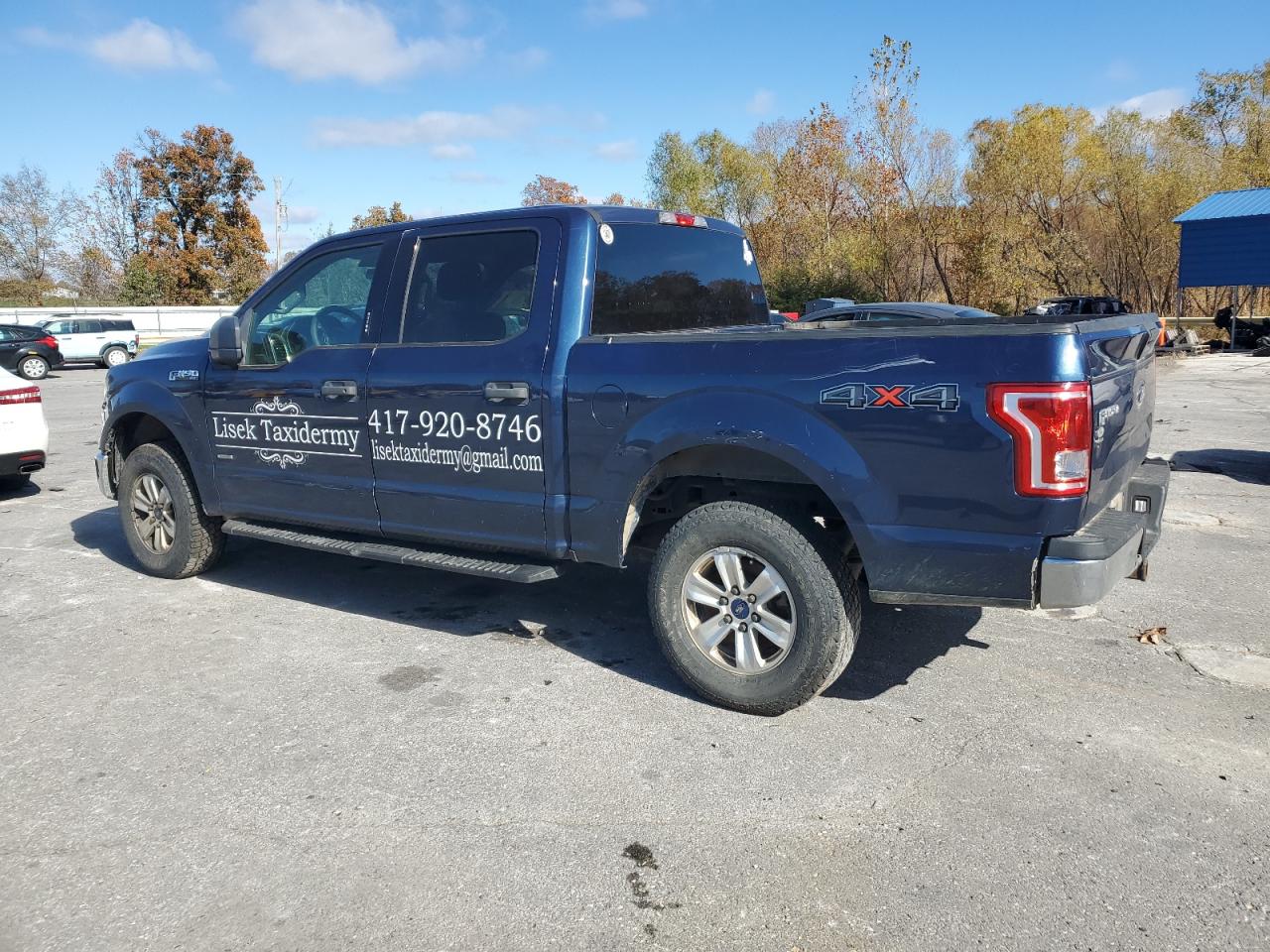 2015 Ford F150 Supercrew Blue vin: 1FTEW1EP9FKE40022