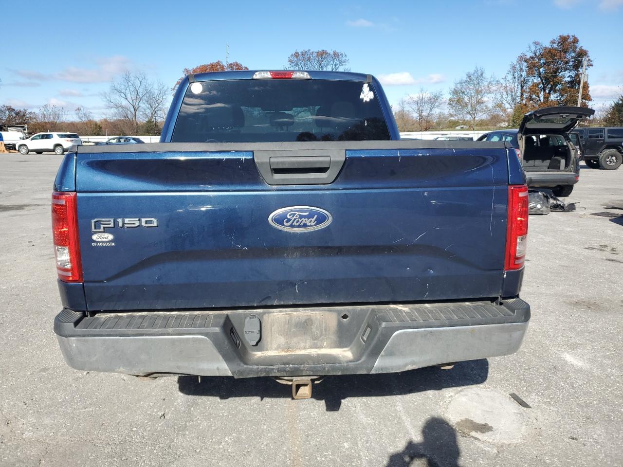2015 Ford F150 Supercrew Blue vin: 1FTEW1EP9FKE40022