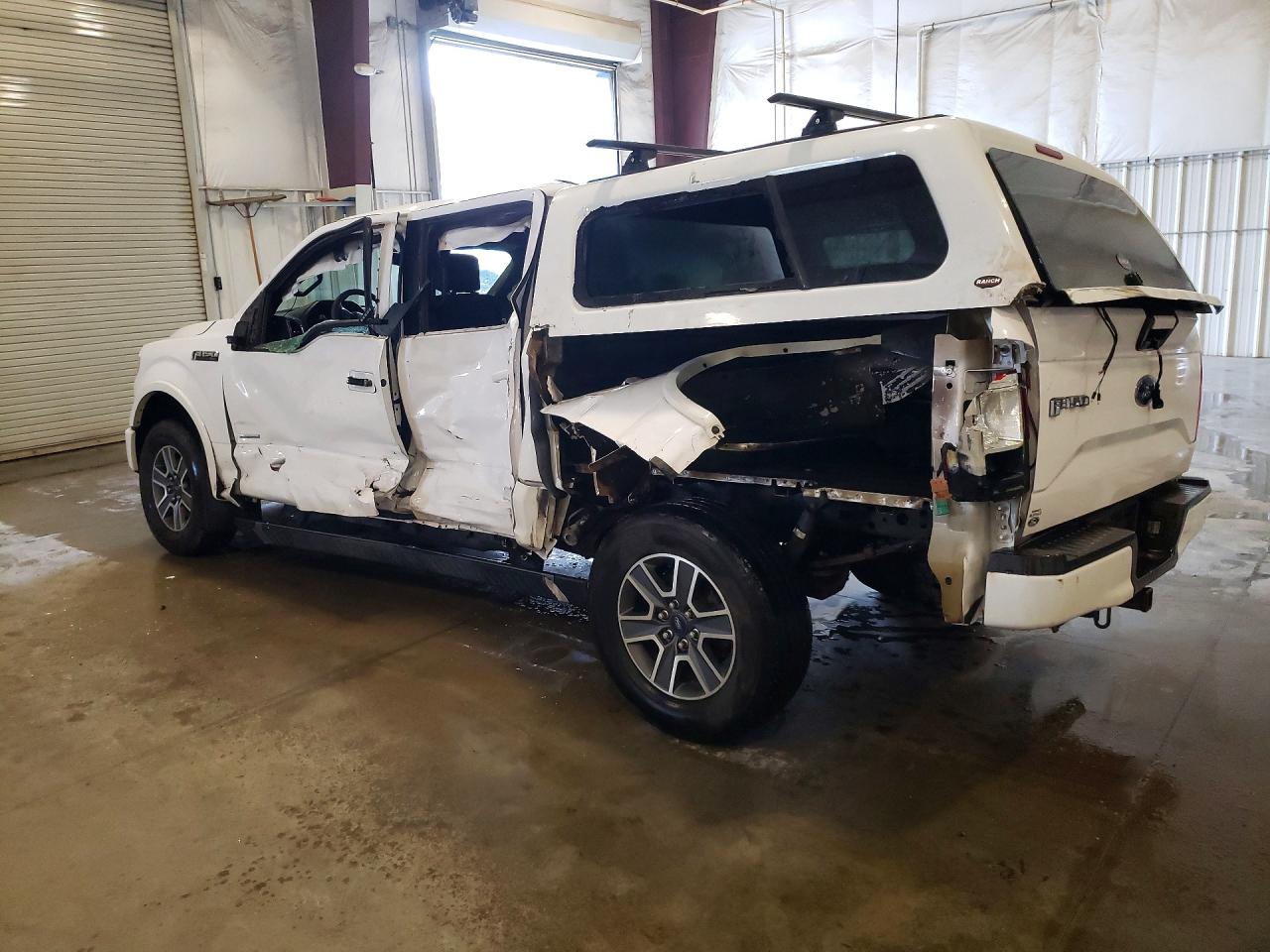 2015 Ford F150 Supercrew White vin: 1FTEW1EP9FKF24695