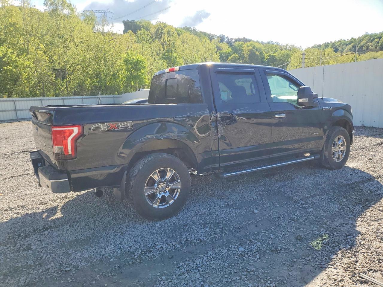 2016 Ford F150 Supercrew Black vin: 1FTEW1EP9GFA70037
