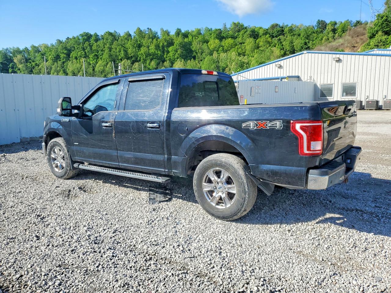 2016 Ford F150 Supercrew Black vin: 1FTEW1EP9GFA70037