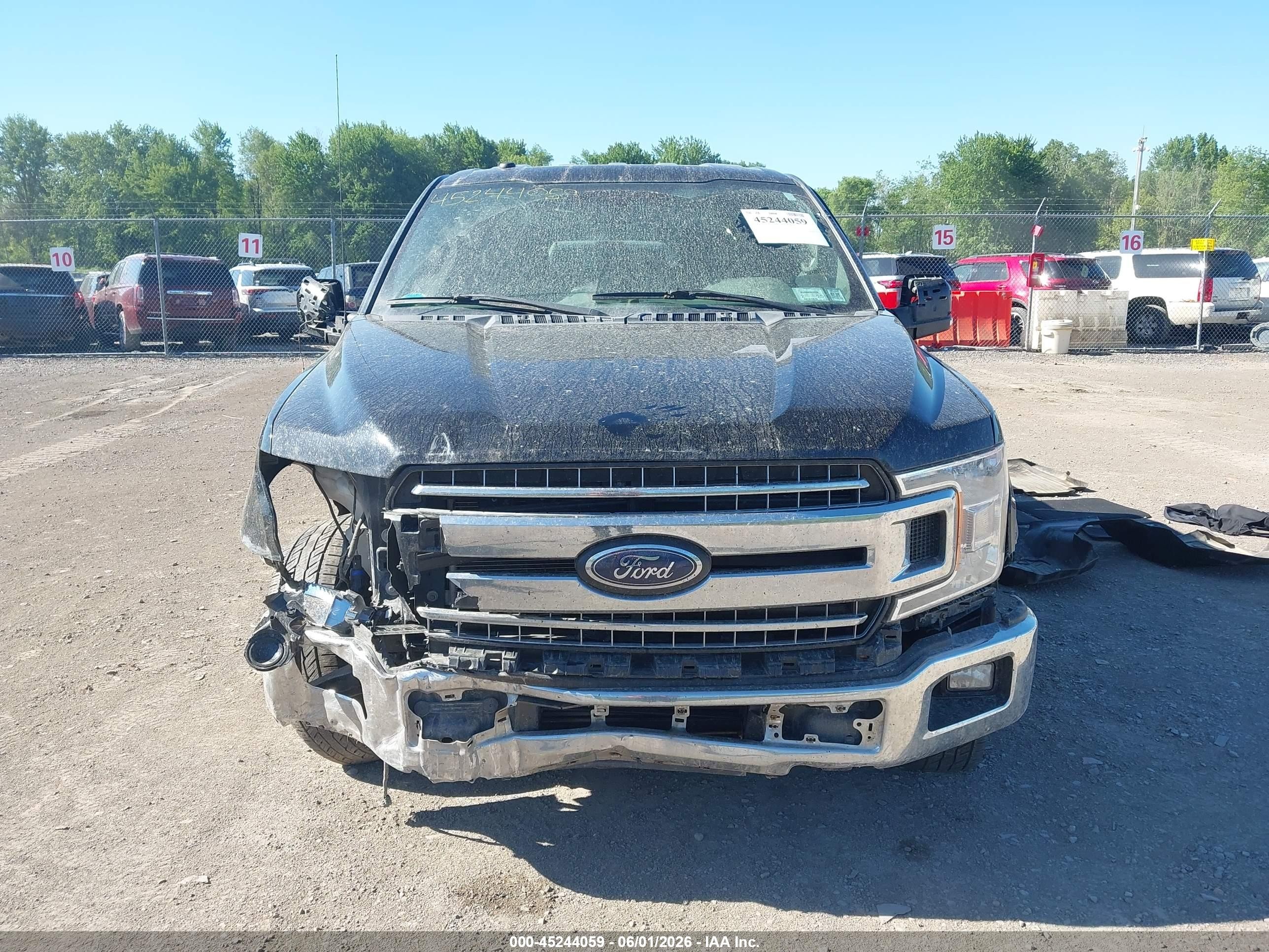 2018 Ford F-150 Xlt Black vin: 1FTEW1EP9JFE00976