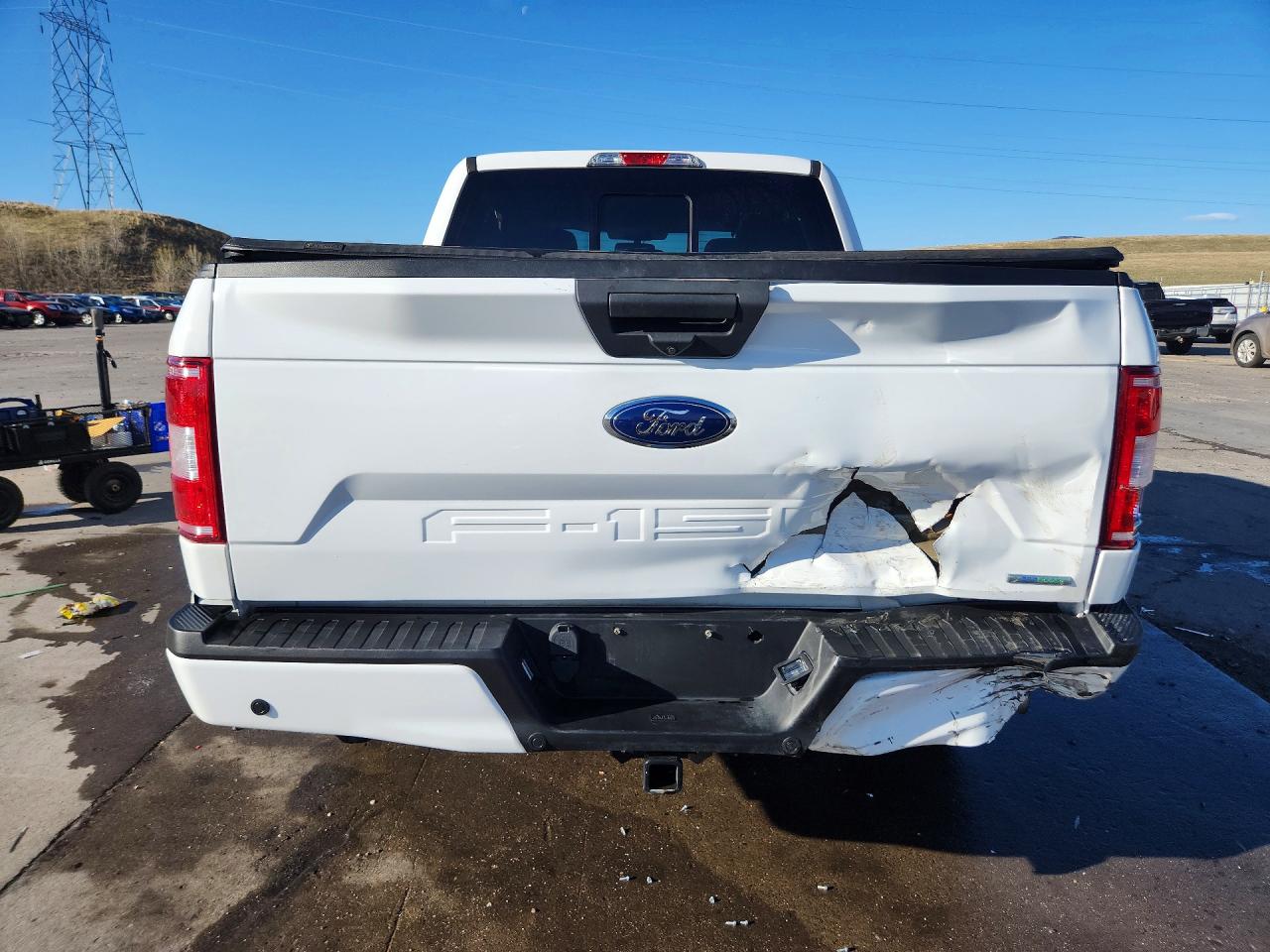 2019 Ford F150 Supercrew White vin: 1FTEW1EP9KFA33479