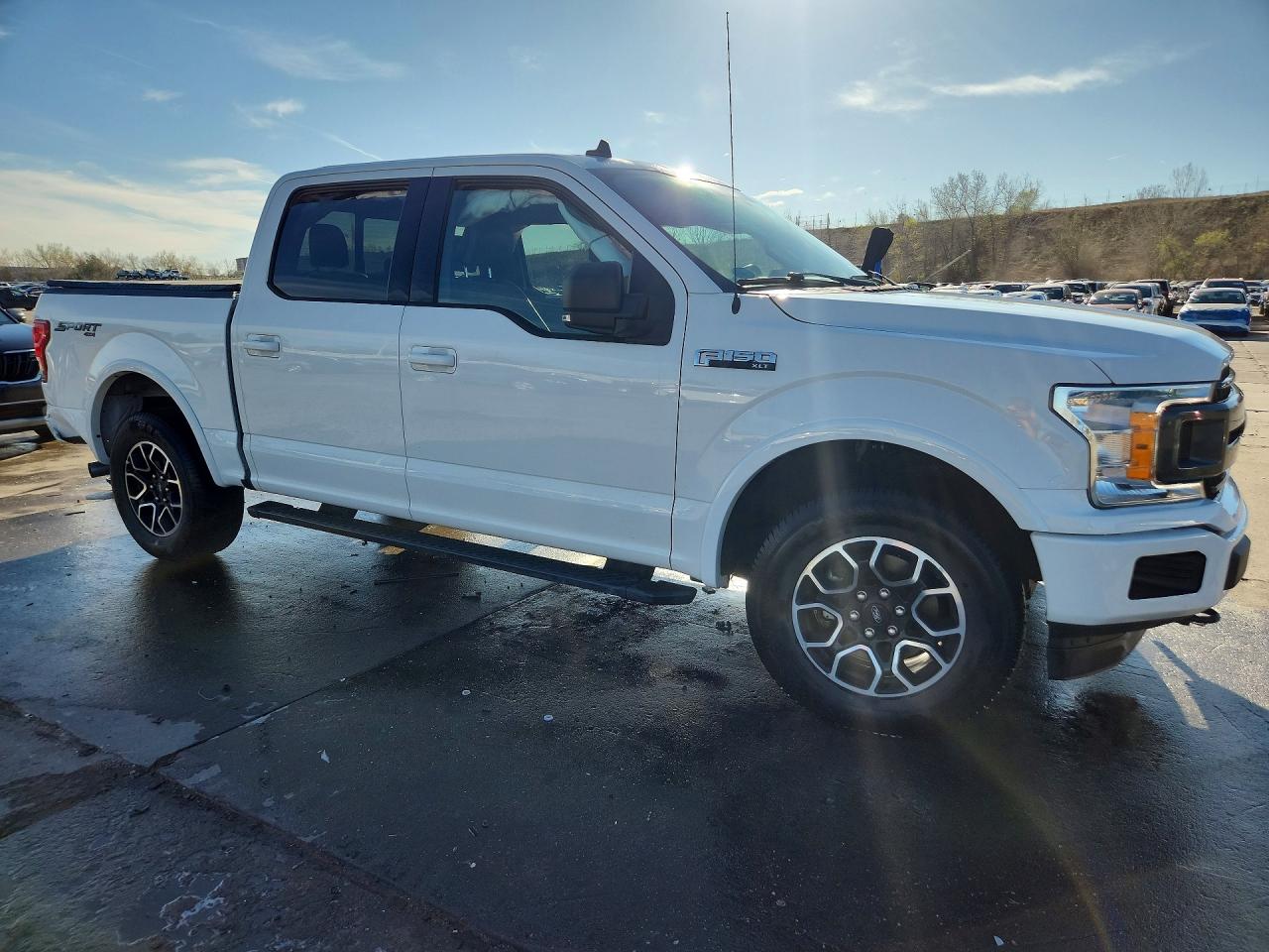 2019 Ford F150 Supercrew White vin: 1FTEW1EP9KFA33479