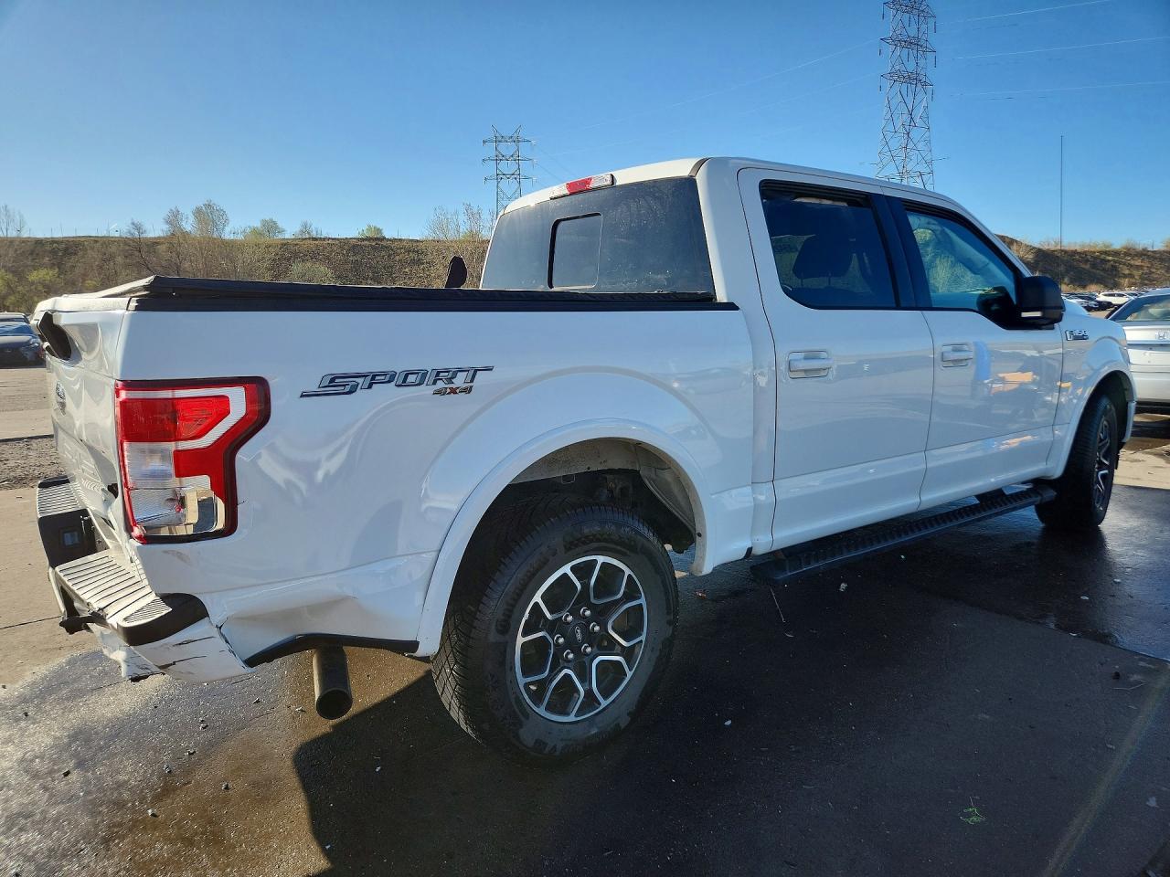 2019 Ford F150 Supercrew White vin: 1FTEW1EP9KFA33479