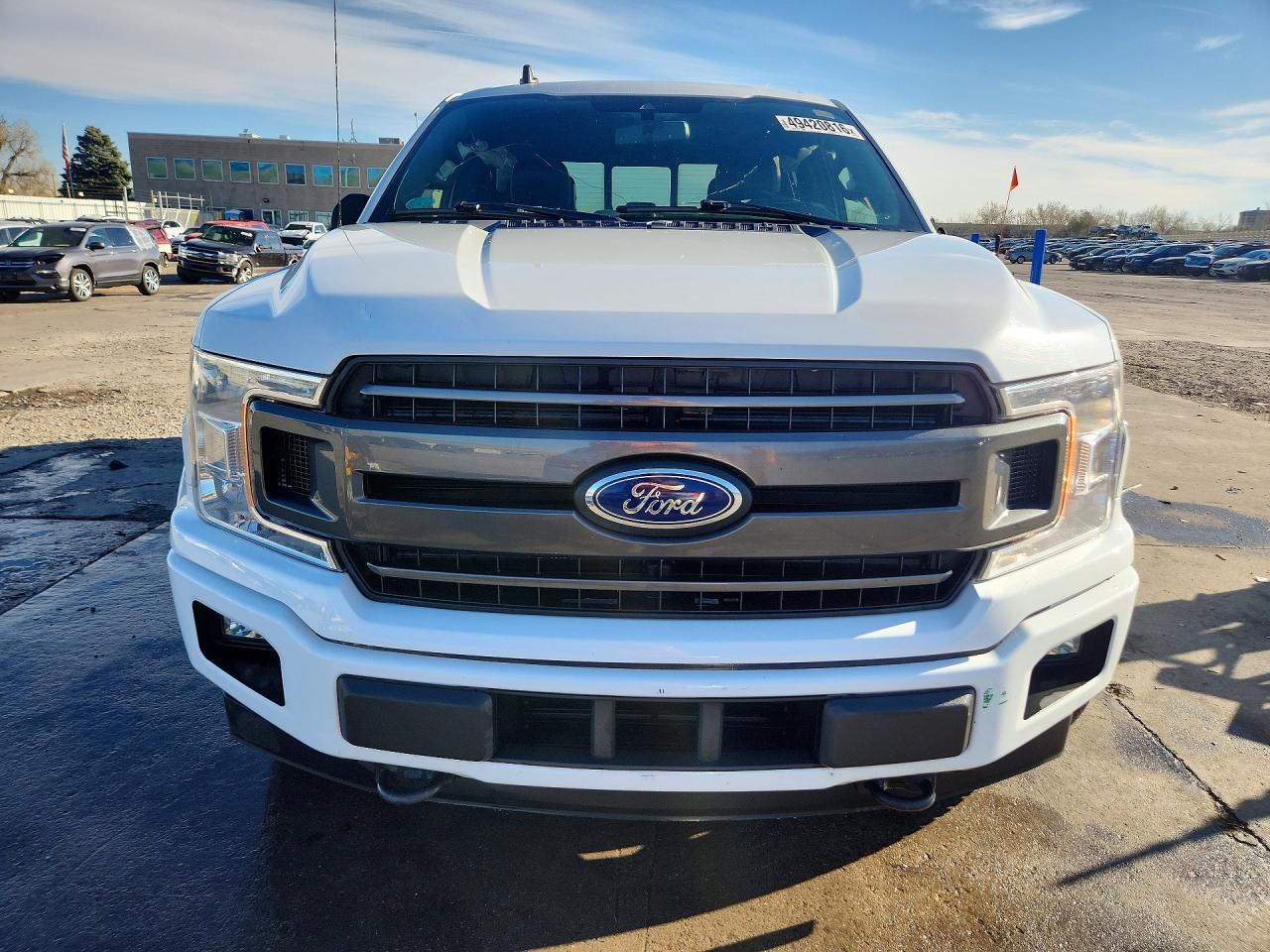 2019 Ford F150 Supercrew White vin: 1FTEW1EP9KFA33479