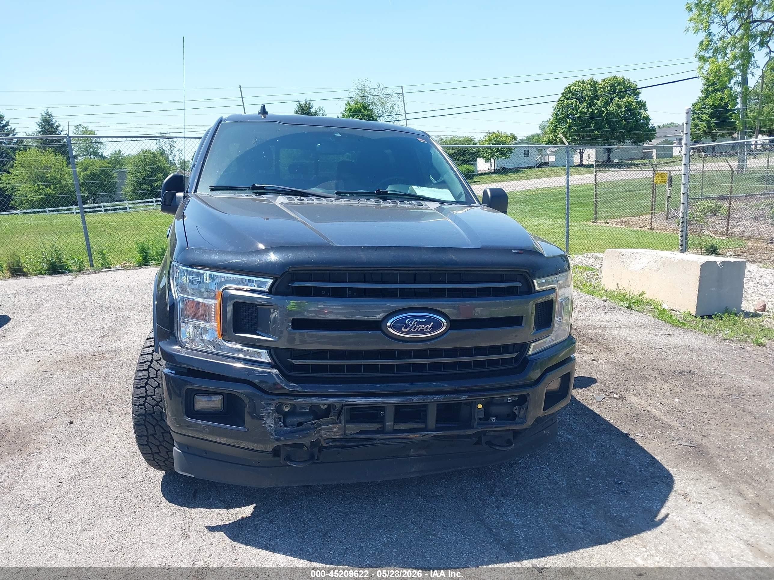 2019 Ford F-150 Xlt Black vin: 1FTEW1EP9KFB61981