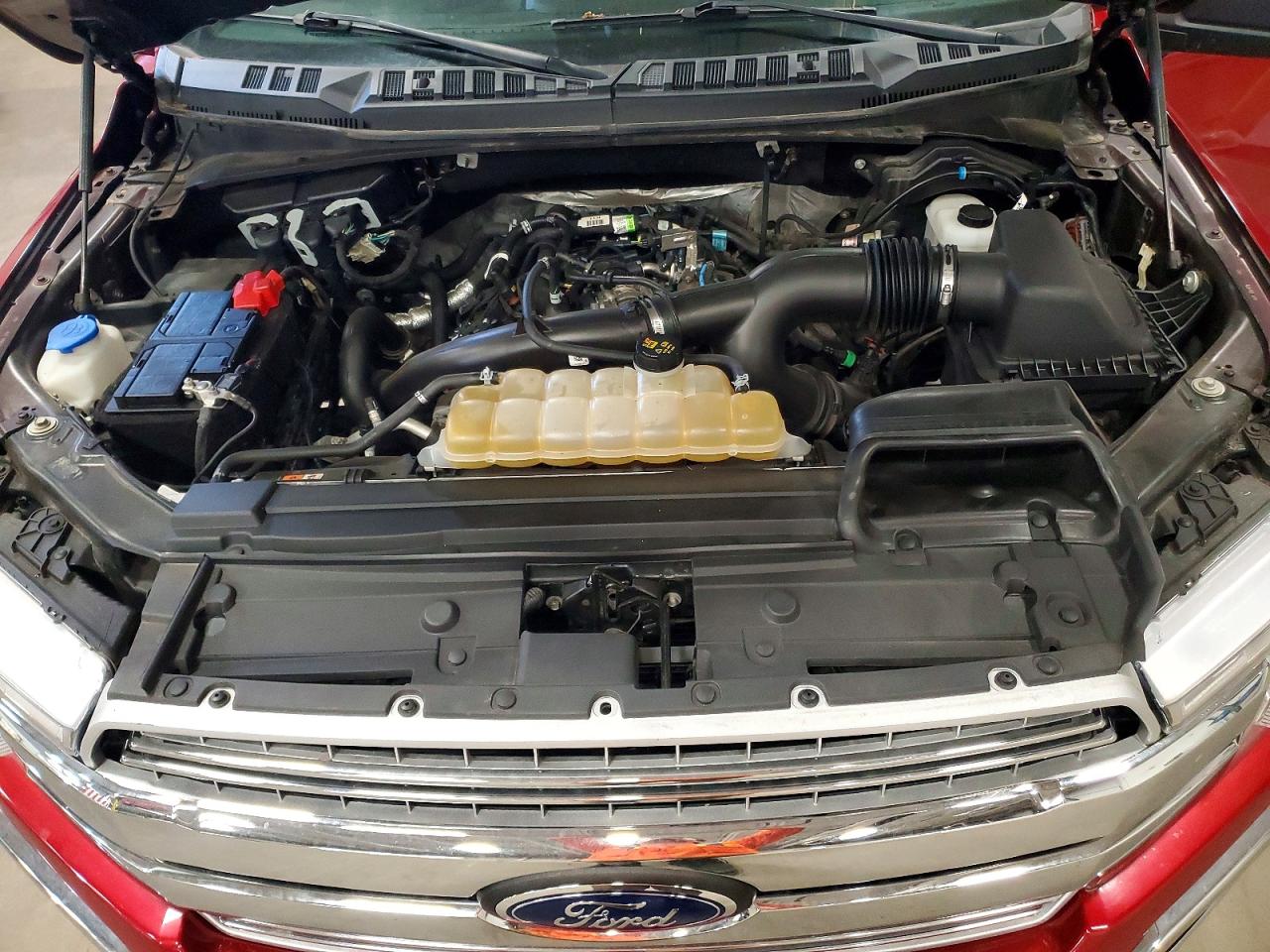 2020 Ford F150 Supercrew Red vin: 1FTEW1EP9LFC03583