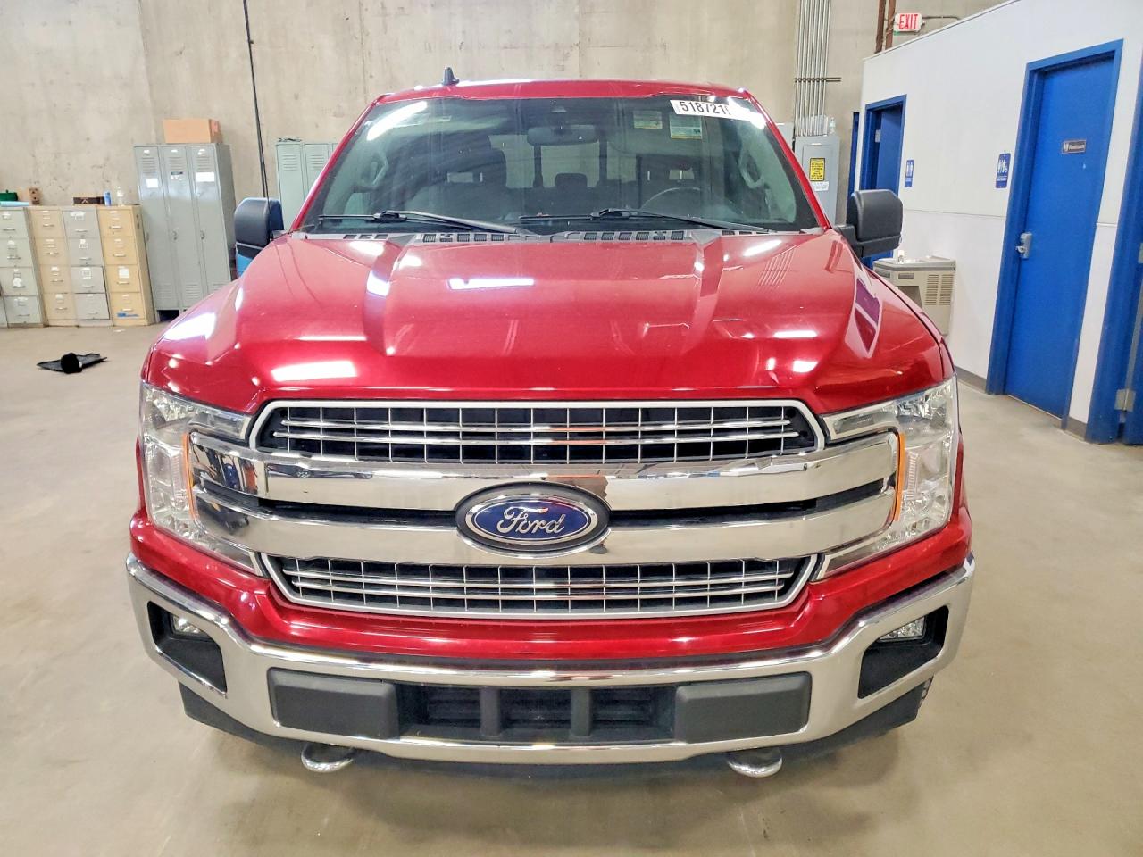 2020 Ford F150 Supercrew Red vin: 1FTEW1EP9LFC03583