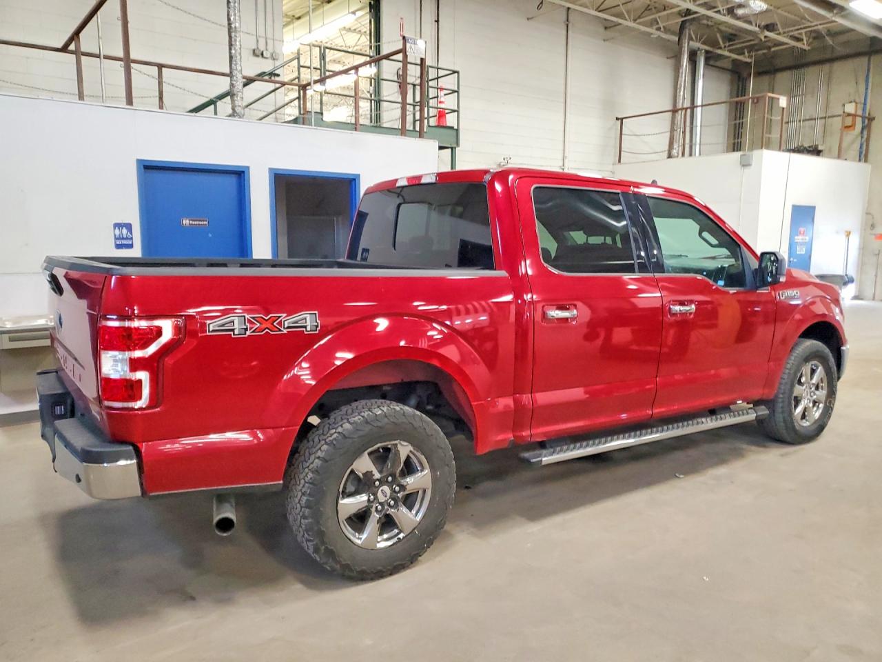 2020 Ford F150 Supercrew Red vin: 1FTEW1EP9LFC03583