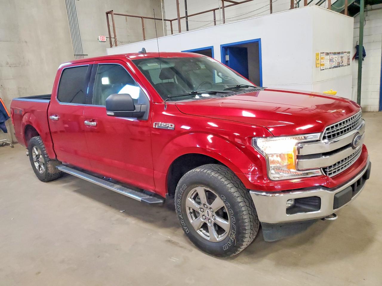 2020 Ford F150 Supercrew Red vin: 1FTEW1EP9LFC03583