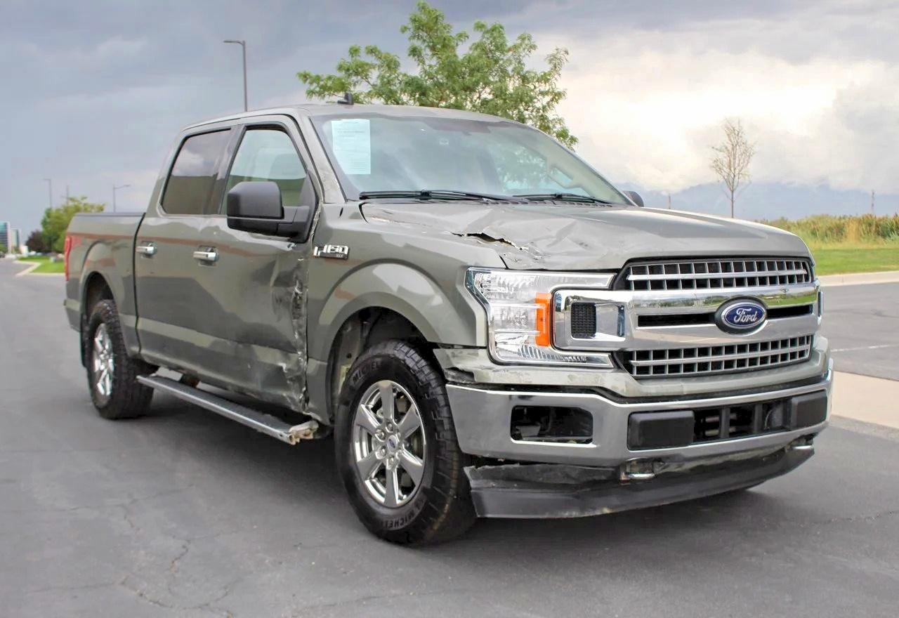 2020 Ford F150 Supercrew Gray vin: 1FTEW1EP9LKD11323