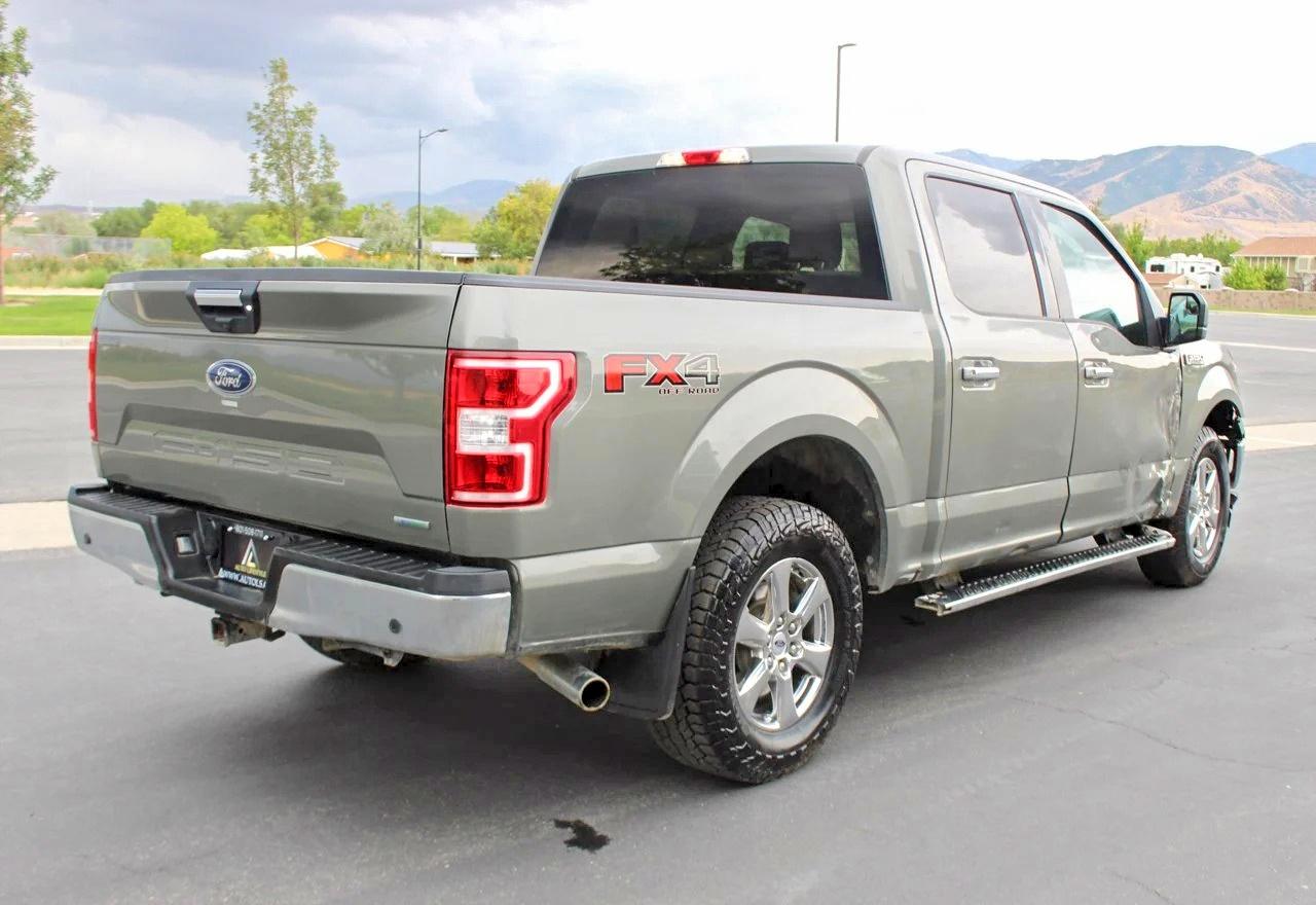 2020 Ford F150 Supercrew Gray vin: 1FTEW1EP9LKD11323