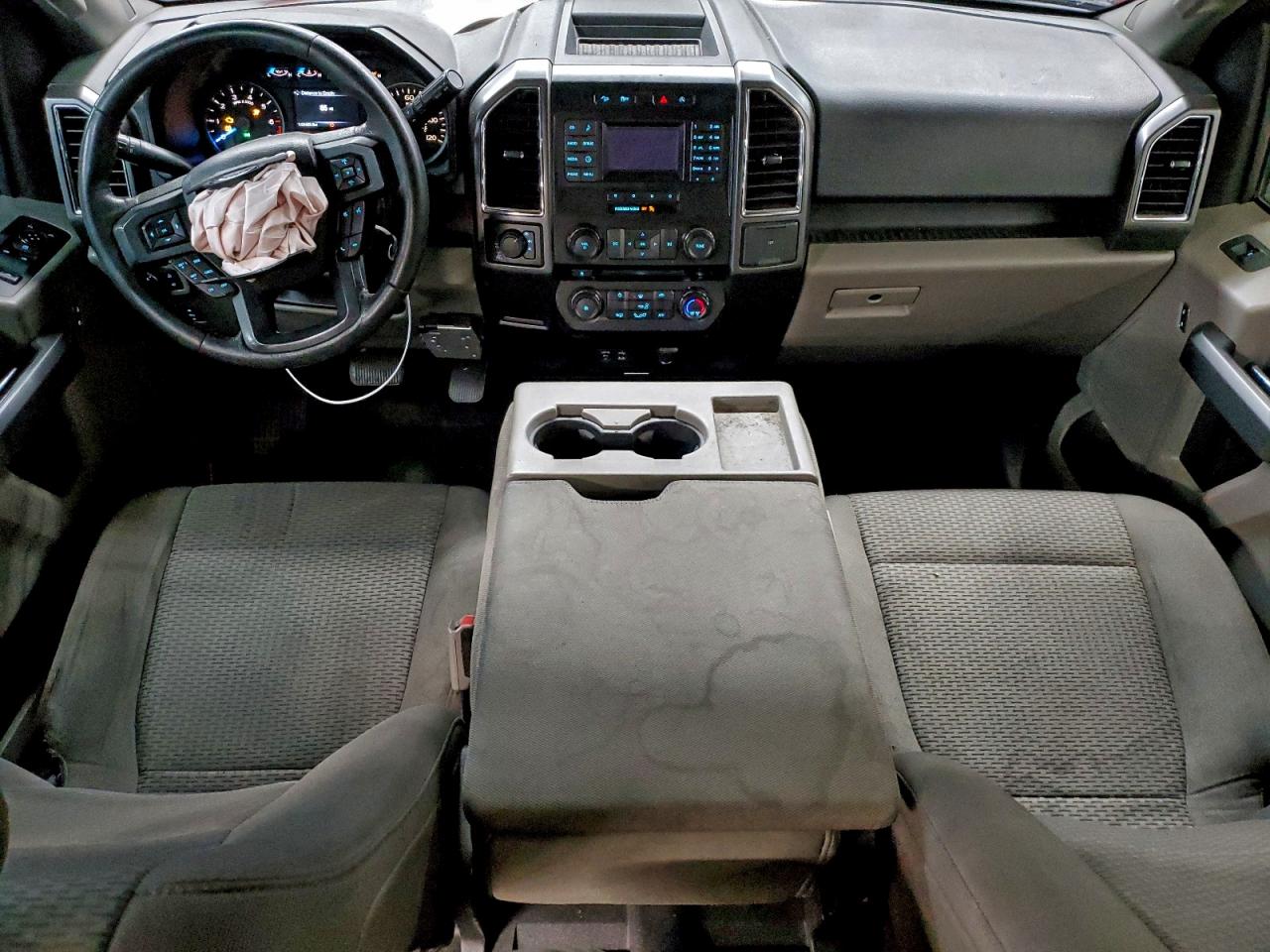 2015 Ford F150 Supercrew Gray vin: 1FTEW1EPXFFB43933