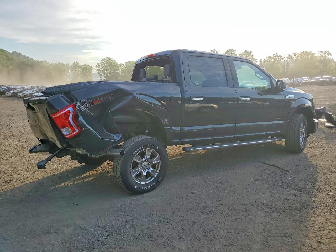 2015 Ford F150 Supercrew Black vin: 1FTEW1EPXFFB53300