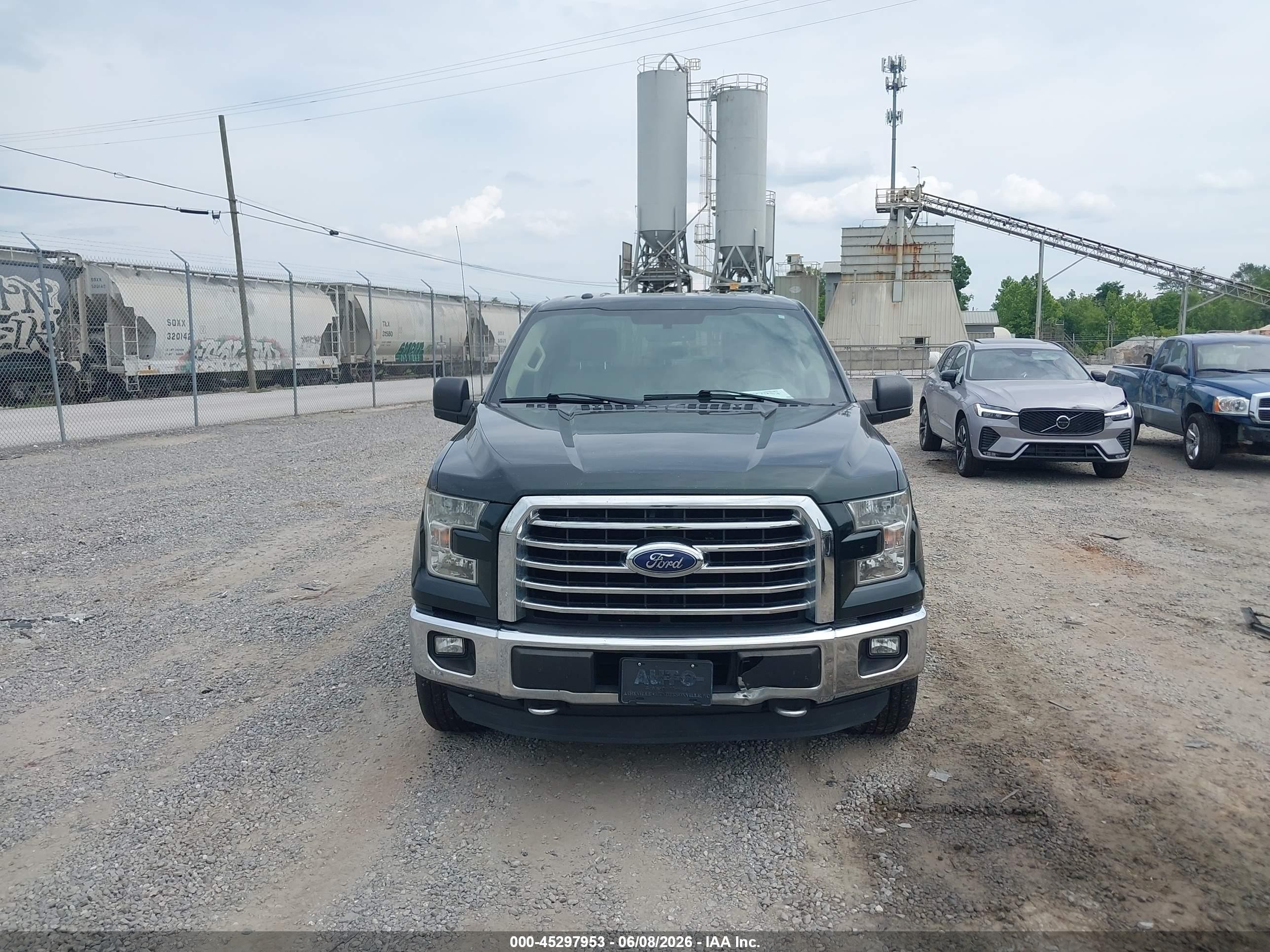 2015 Ford F-150 Xlt Green vin: 1FTEW1EPXFFB59081