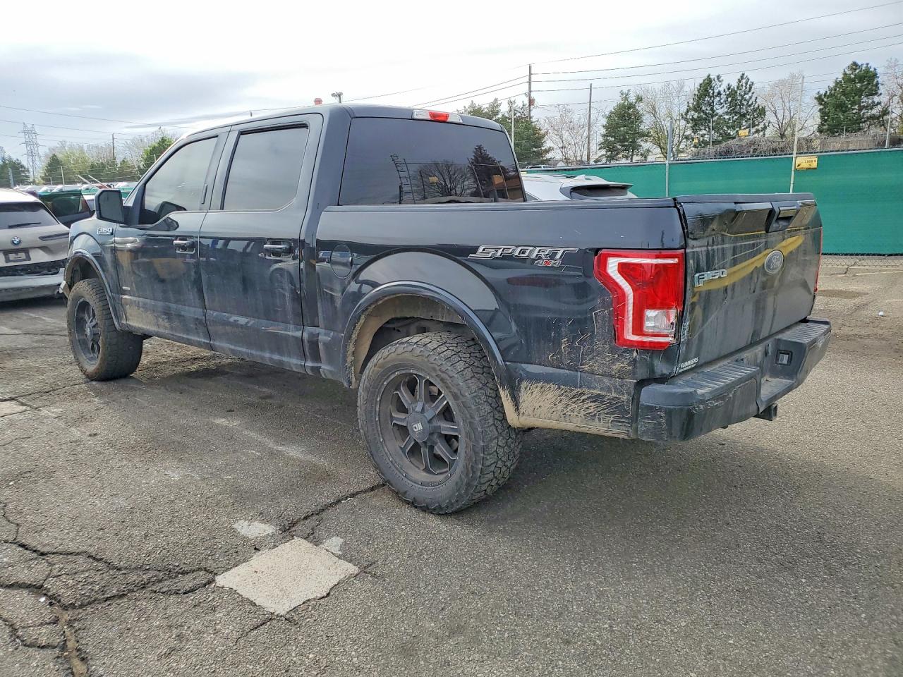2015 Ford F150 Supercrew Black vin: 1FTEW1EPXFFC42042