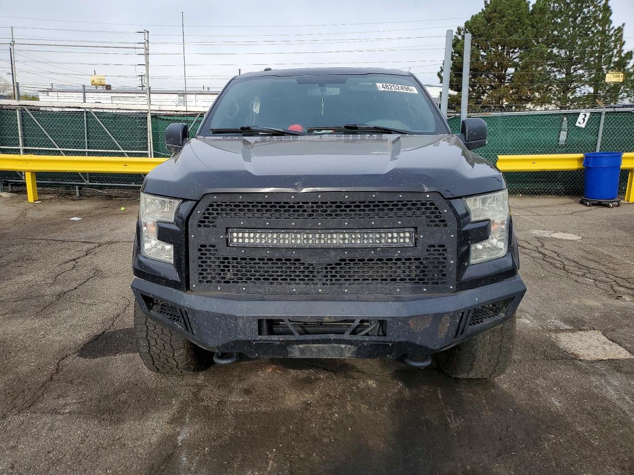 2015 Ford F150 Supercrew Black vin: 1FTEW1EPXFFC42042